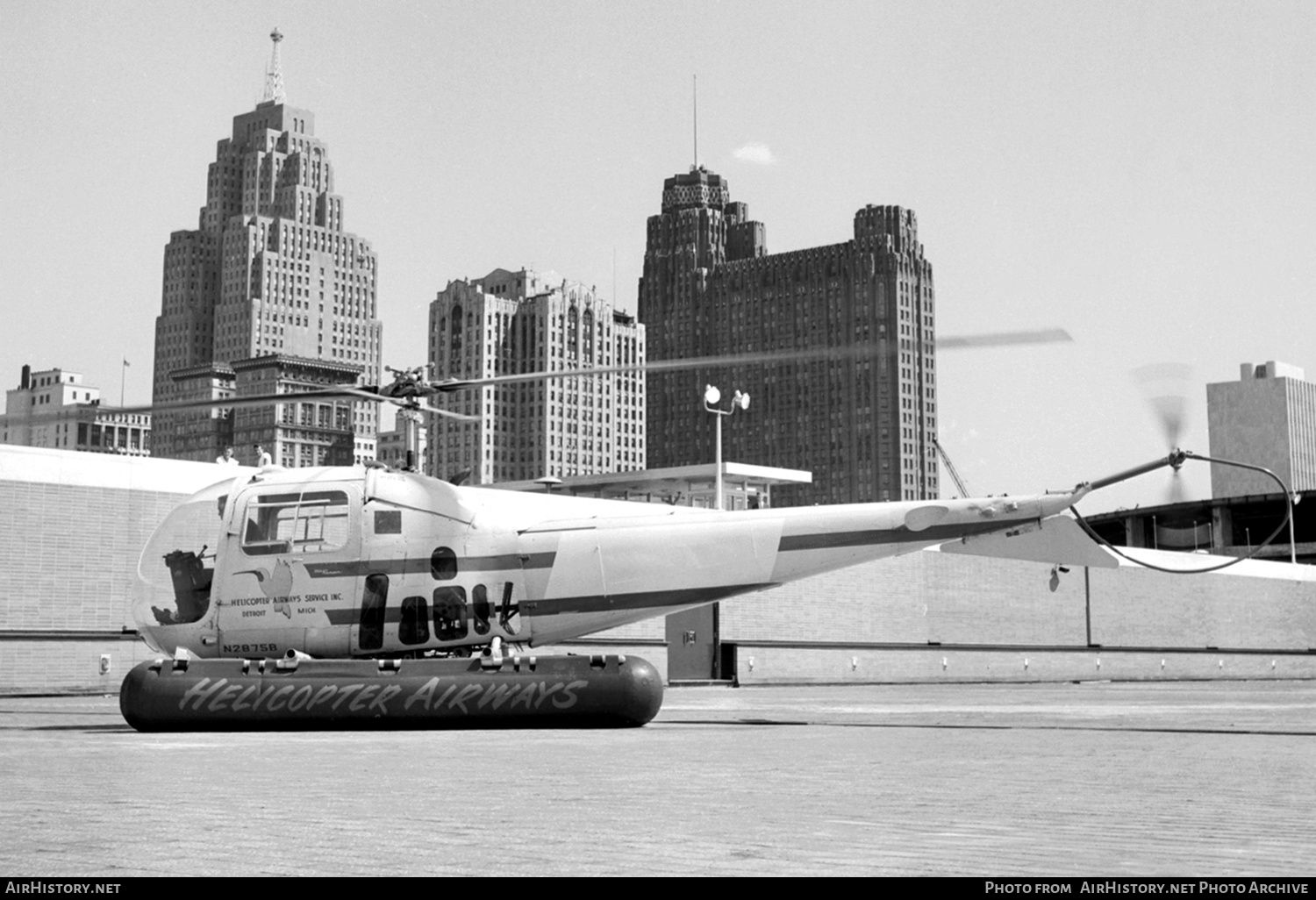 Aircraft Photo of N2875B | Bell 47J Ranger | Helicopter Airways Service | AirHistory.net #369386