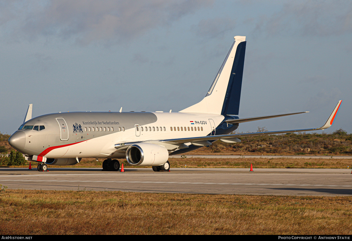 Aircraft Photo of PH-GOV | Boeing 737-700 BBJ | Netherlands Government | AirHistory.net #369387