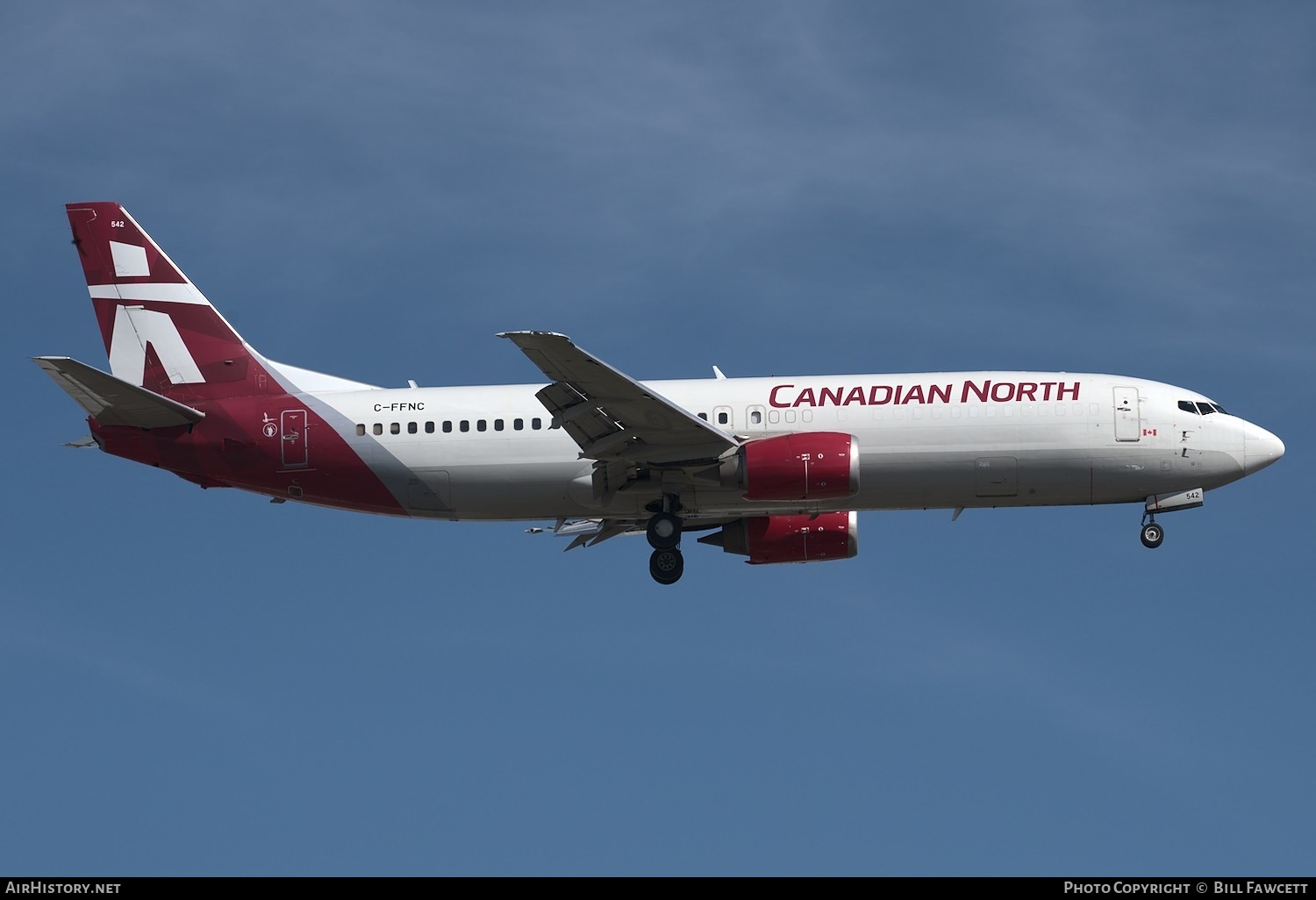 Aircraft Photo of C-FFNC | Boeing 737-406 | Canadian North | AirHistory.net #369391