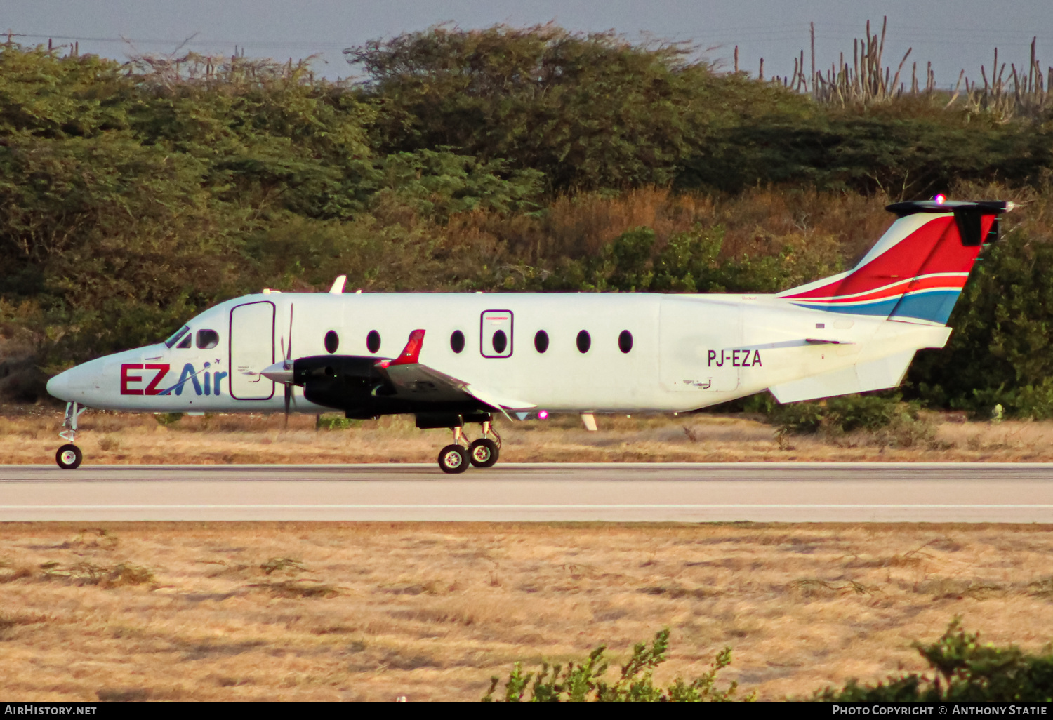 Aircraft Photo of PJ-EZA | Beech 1900D | EZAir | AirHistory.net #369398