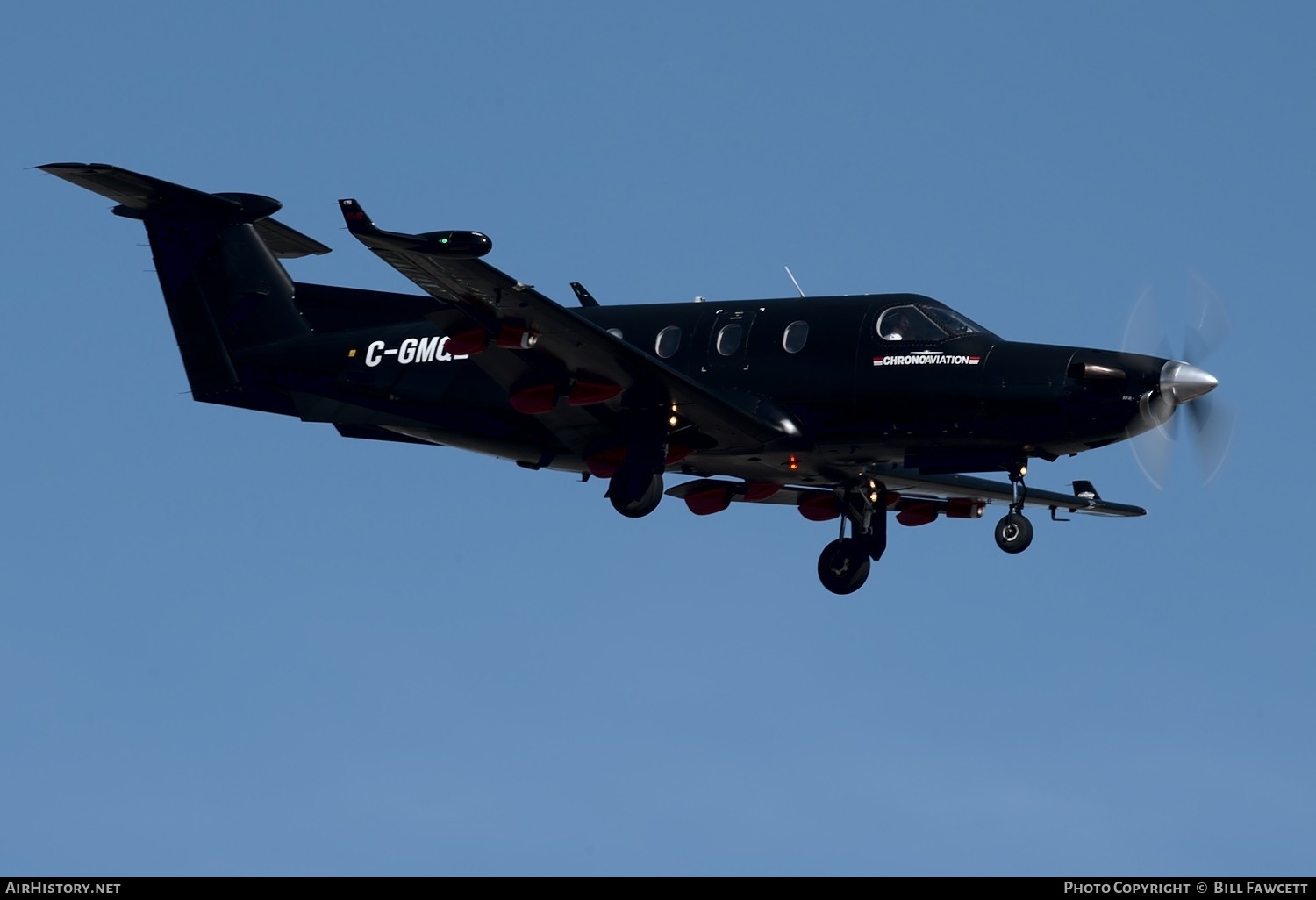 Aircraft Photo of C-GMQZ | Pilatus PC-12/45 | Chrono Aviation | AirHistory.net #369404