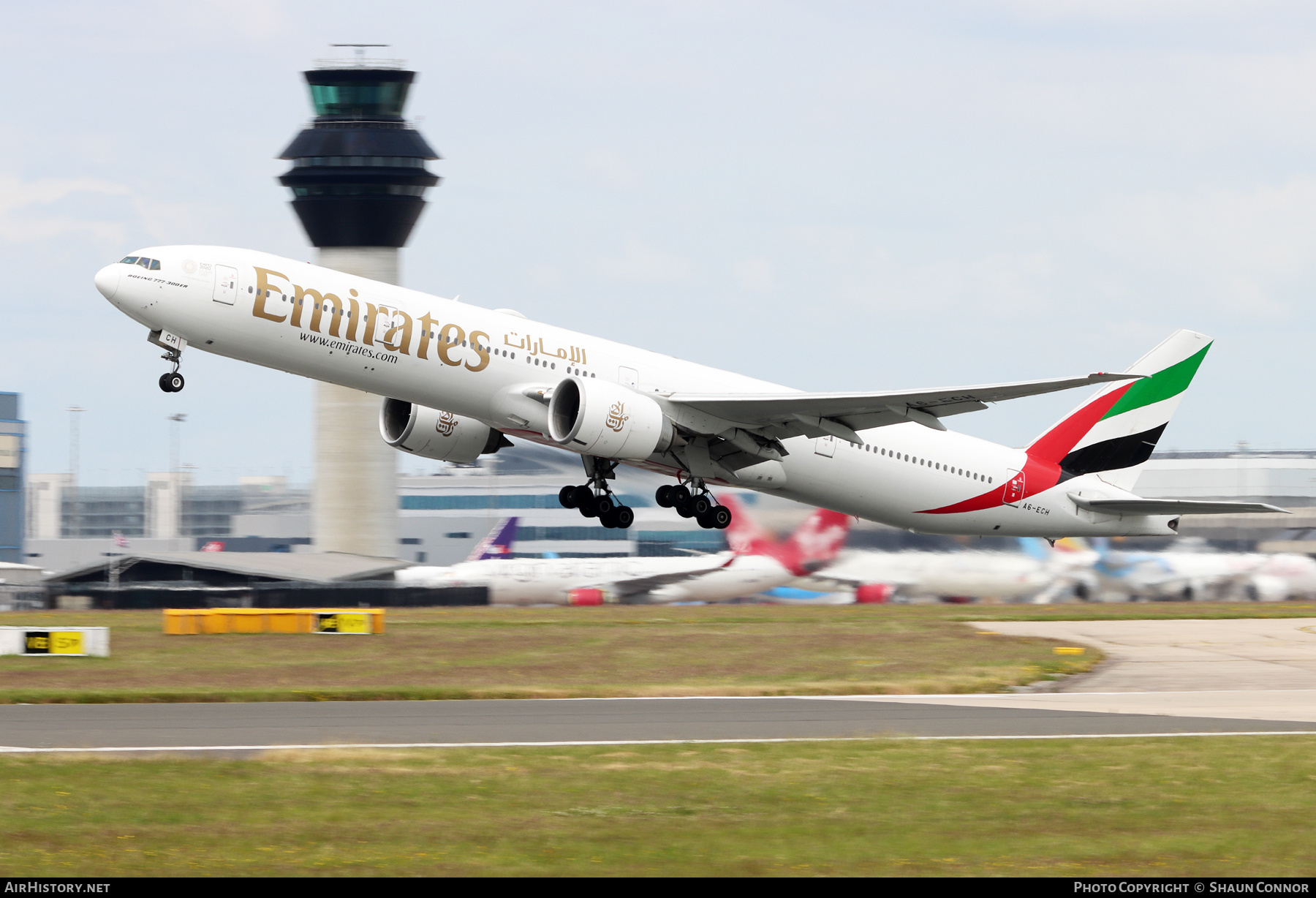 Aircraft Photo of A6-ECH | Boeing 777-31H/ER | Emirates | AirHistory.net #369433