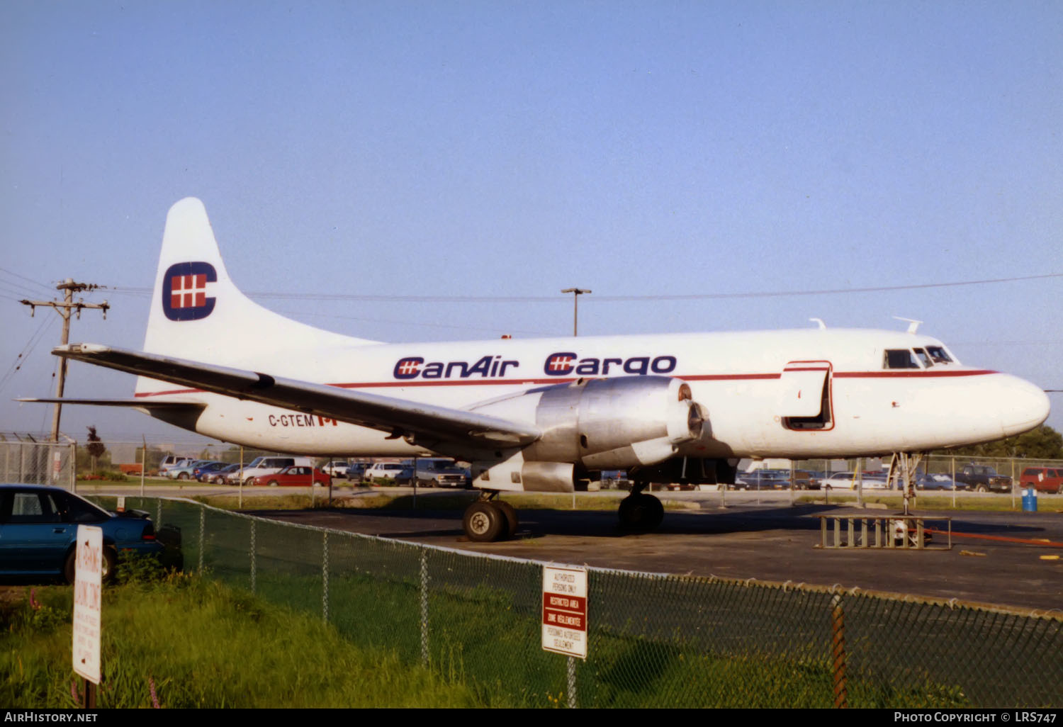 Aircraft Photo of C-GTEM | Convair 580/F | CanAir Cargo | AirHistory.net #369435