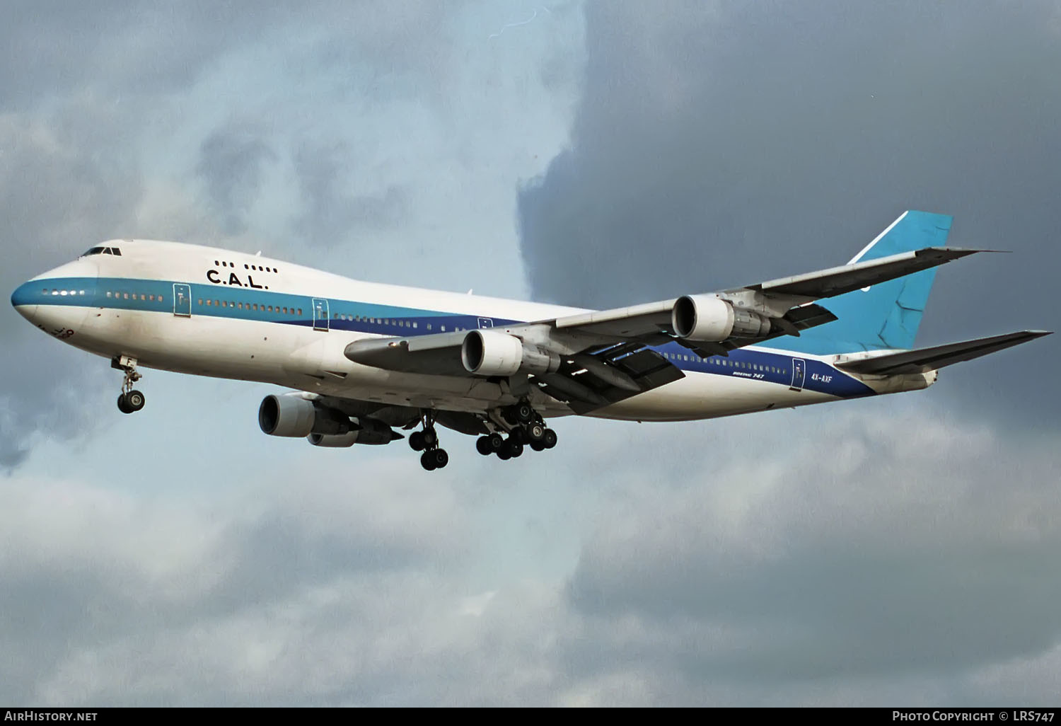 Aircraft Photo of 4X-AXF | Boeing 747-258C | CAL Cargo Airlines - Cavei Avir Lemitanim | AirHistory.net #369439