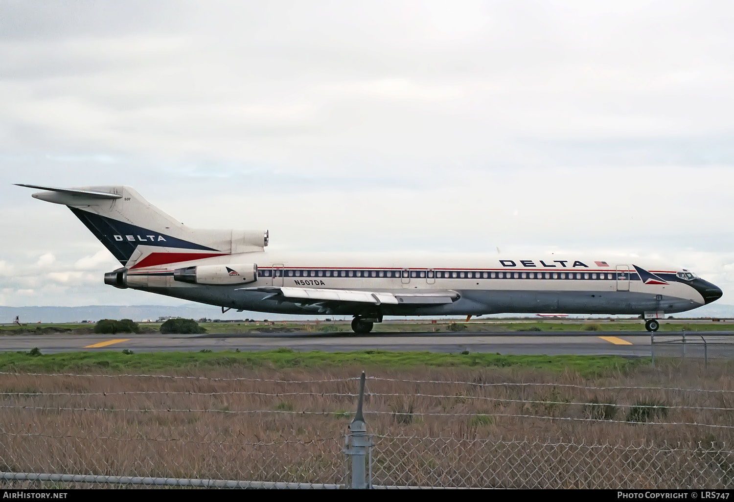 Aircraft Photo of N507DA | Boeing 727-232/Adv | Delta Air Lines | AirHistory.net #369441