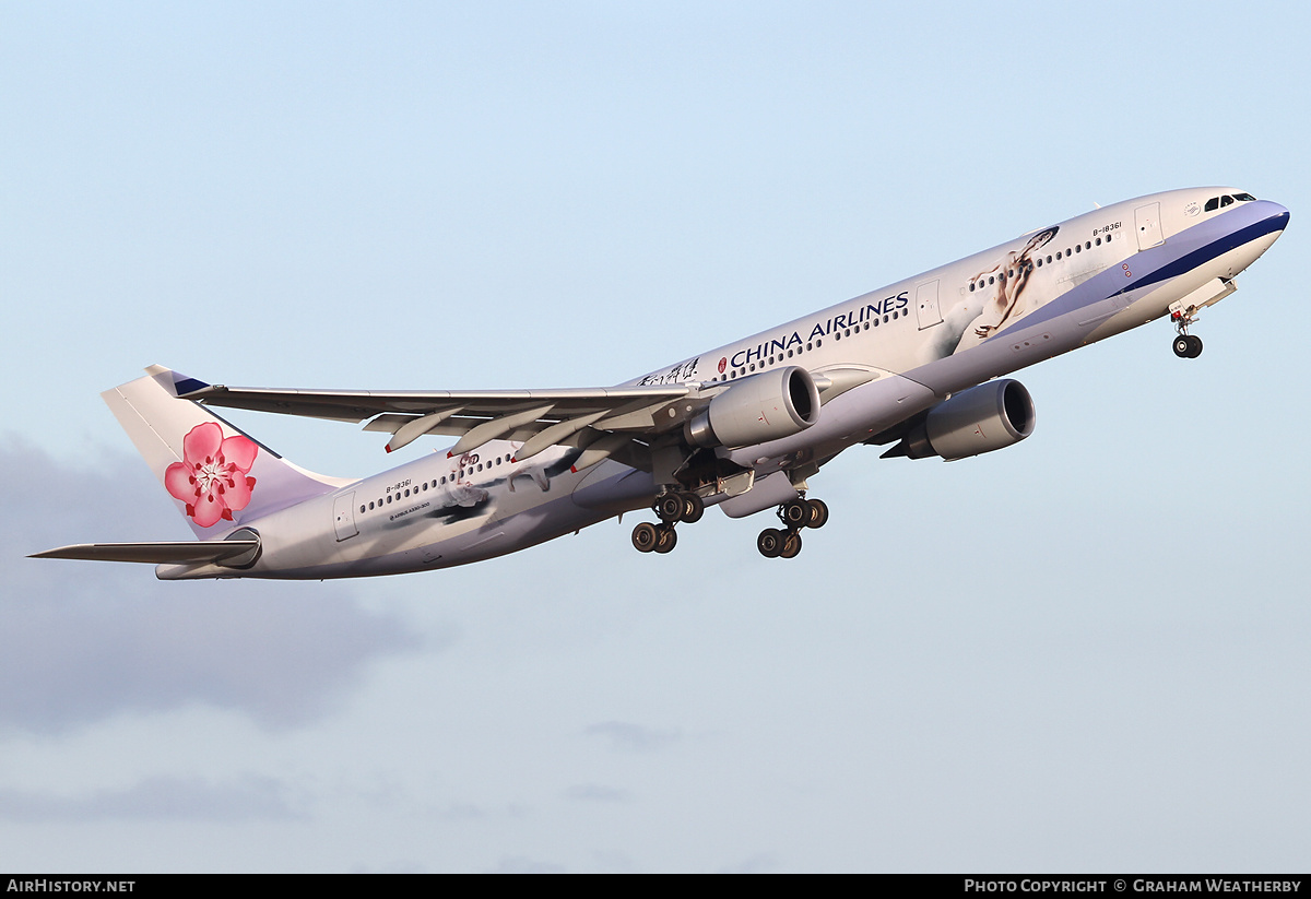 Aircraft Photo of B-18361 | Airbus A330-302 | China Airlines | AirHistory.net #369444