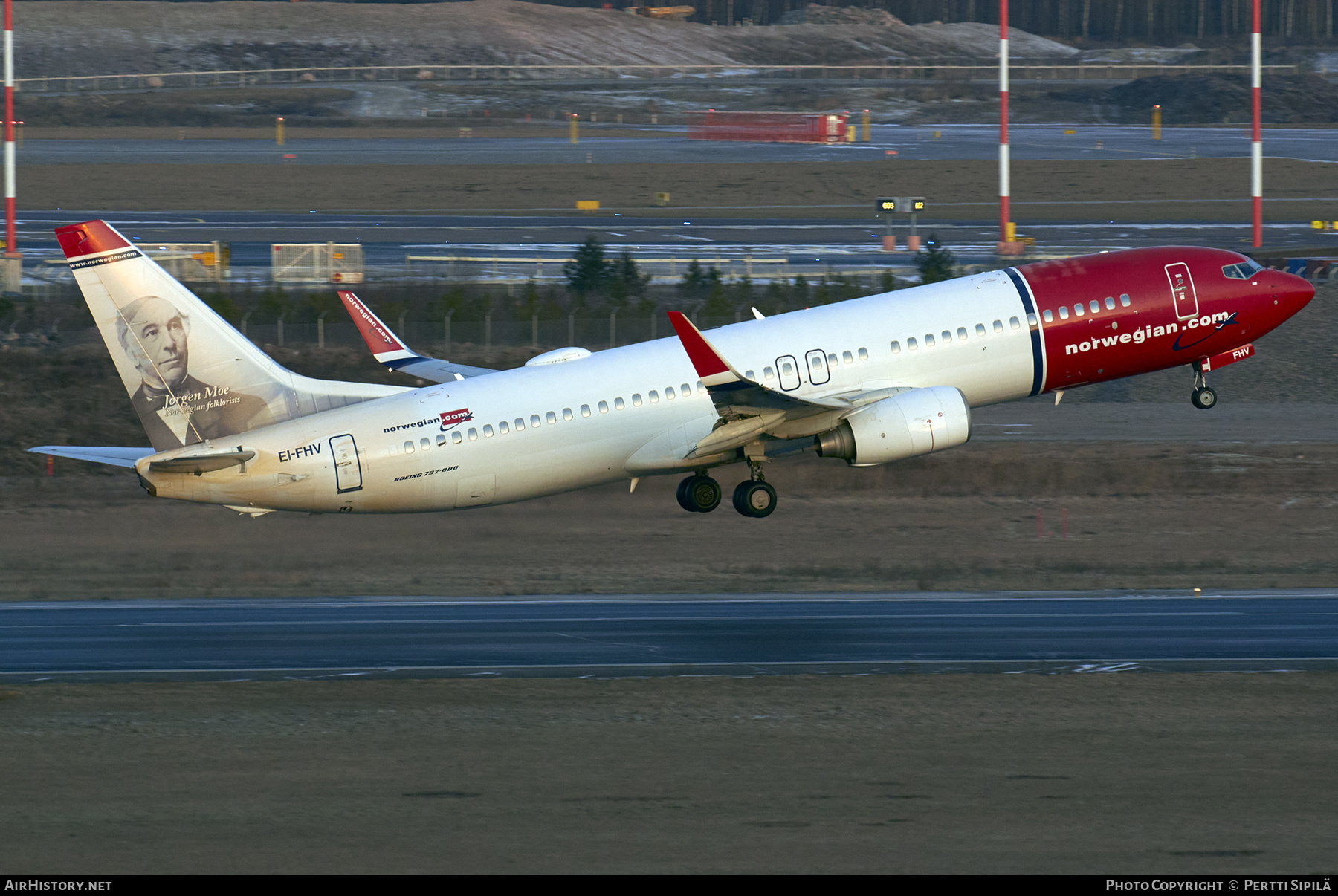 Aircraft Photo of EI-FHV | Boeing 737-8JP | Norwegian | AirHistory.net #369452