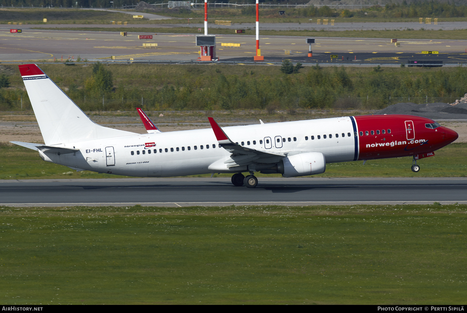 Aircraft Photo of EI-FHL | Boeing 737-8JP | Norwegian | AirHistory.net #369457