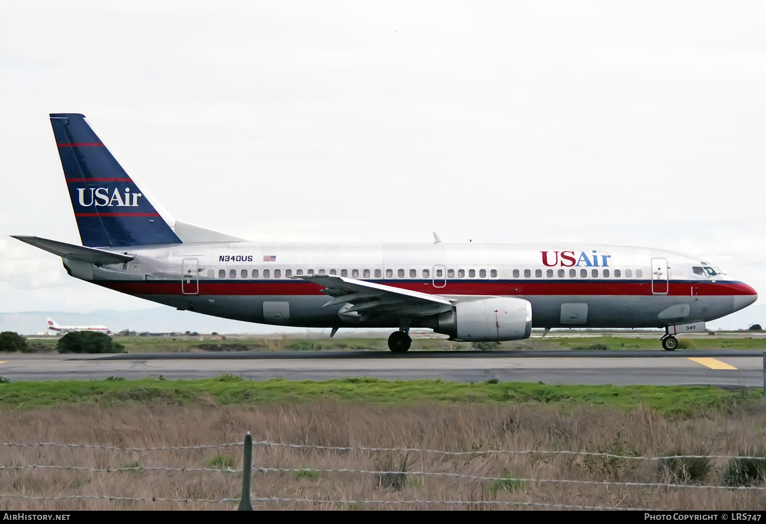 Aircraft Photo of N340US | Boeing 737-301 | USAir | AirHistory.net #369458