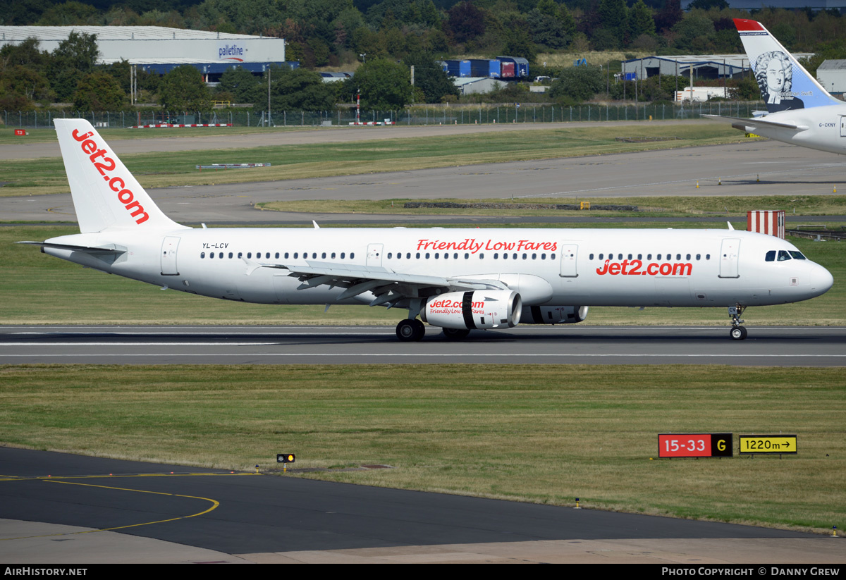 Aircraft Photo of YL-LCV | Airbus A321-231 | Jet2 | AirHistory.net #369472