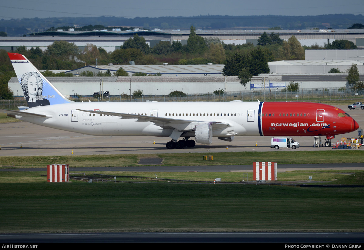 Aircraft Photo of G-CKNY | Boeing 787-9 Dreamliner | Norwegian | AirHistory.net #369473