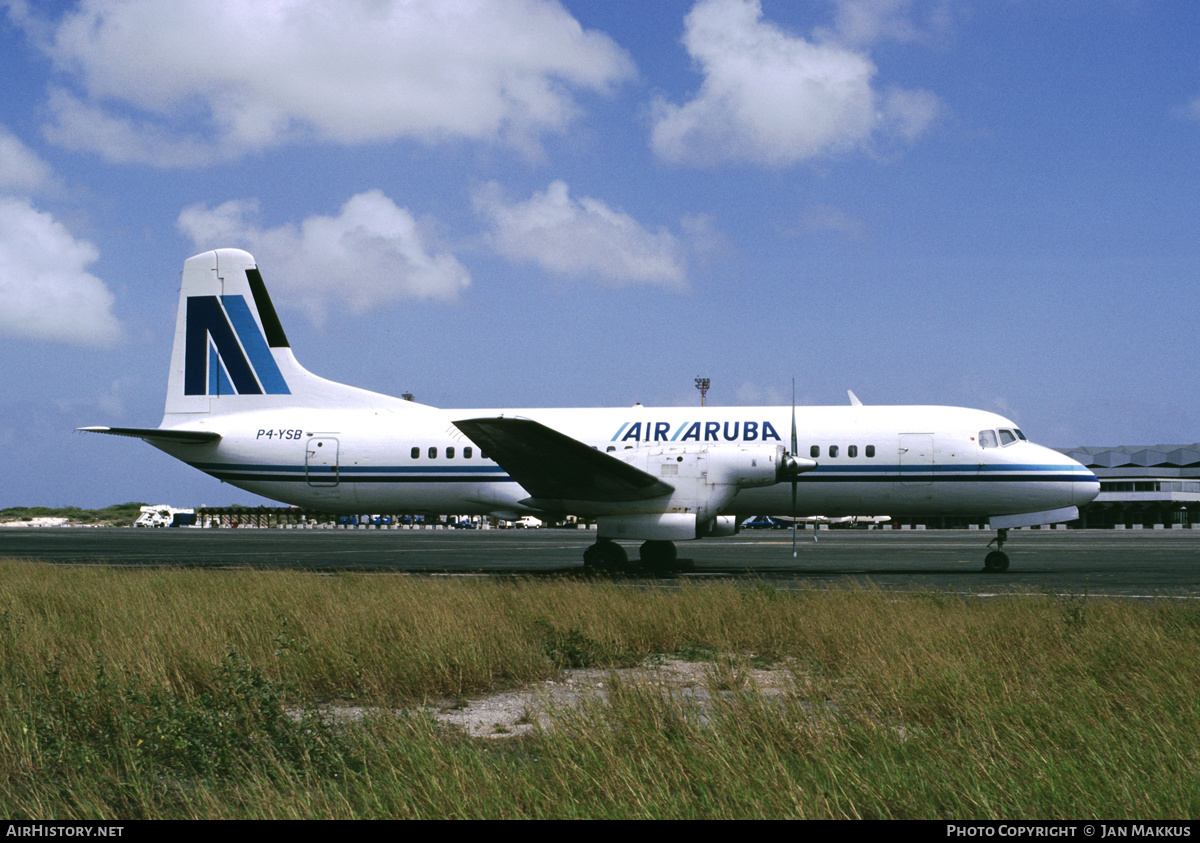 Aircraft Photo of P4-YSB | NAMC YS-11A-500 | Air Aruba | AirHistory.net #369481