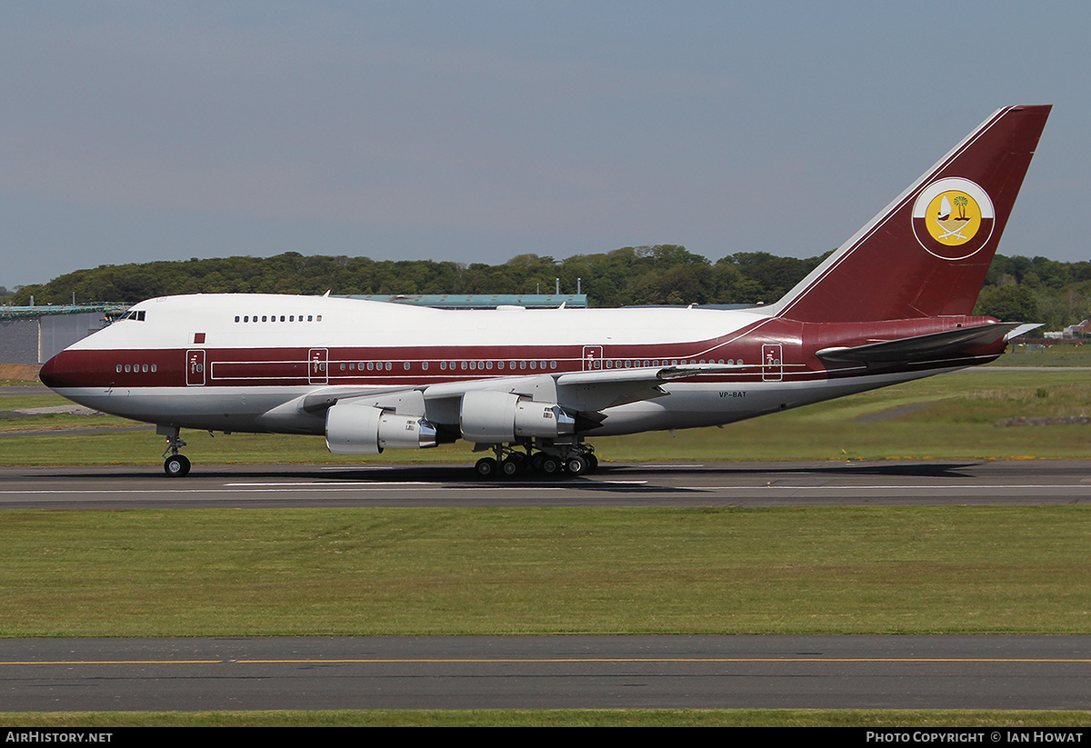 Aircraft Photo of VP-BAT | Boeing 747SP-21 | Sheikh Khalifa Bin Hamad Al Thani | AirHistory.net #369483