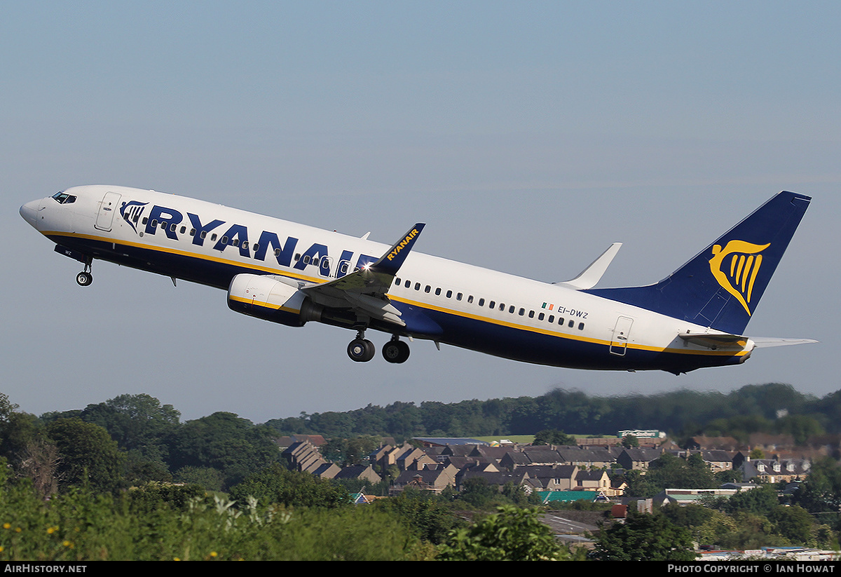 Aircraft Photo of EI-DWZ | Boeing 737-8AS | Ryanair | AirHistory.net #369489