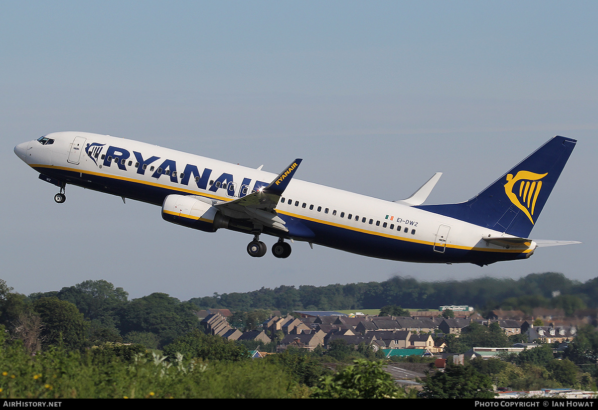 Aircraft Photo of EI-DWZ | Boeing 737-8AS | Ryanair | AirHistory.net #369489