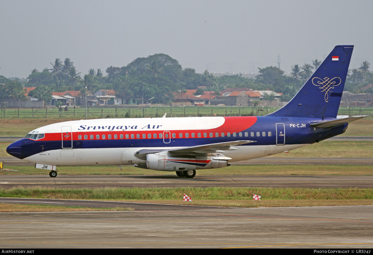 Aircraft Photo of PK-CJH | Boeing 737-2B7/Adv | Sriwijaya Air | AirHistory.net #369498