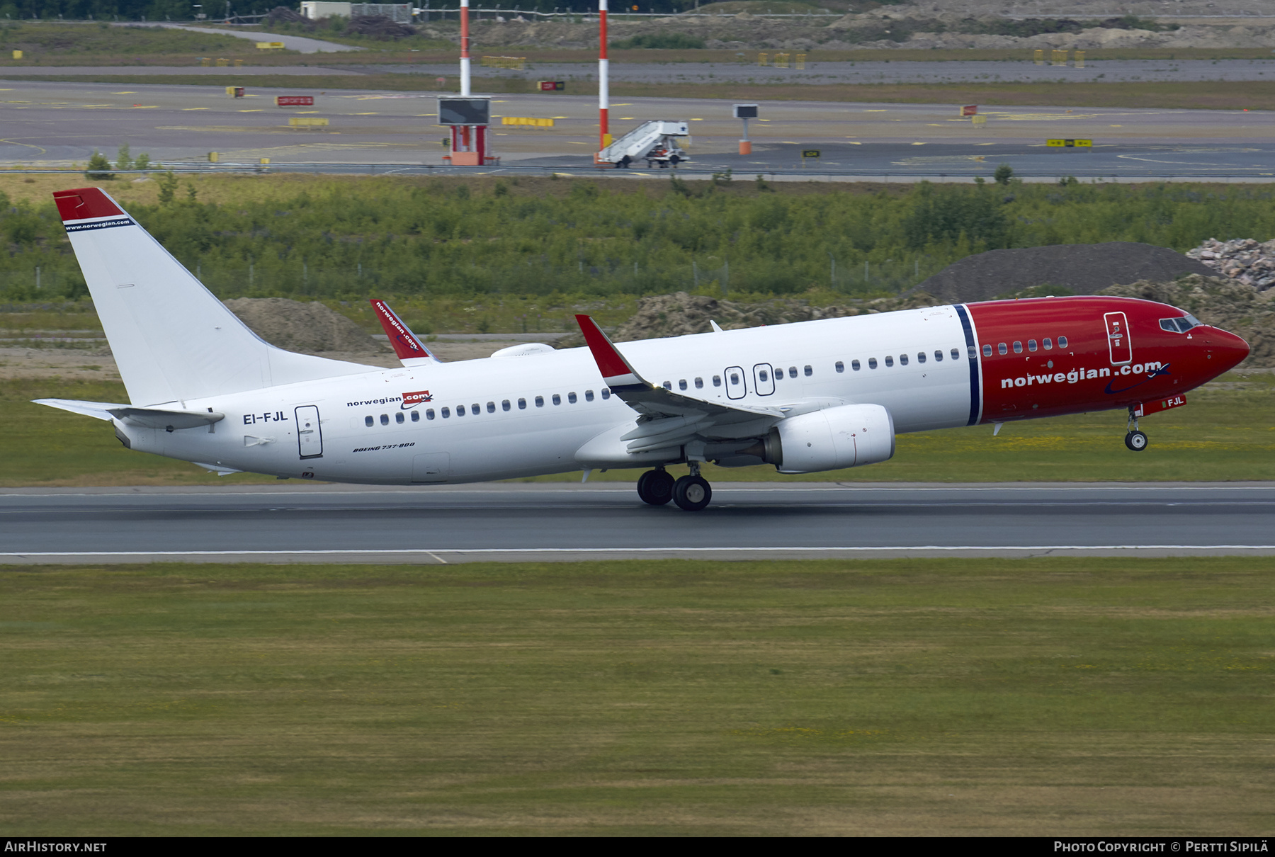 Aircraft Photo of EI-FJL | Boeing 737-8JP | Norwegian | AirHistory.net #369499