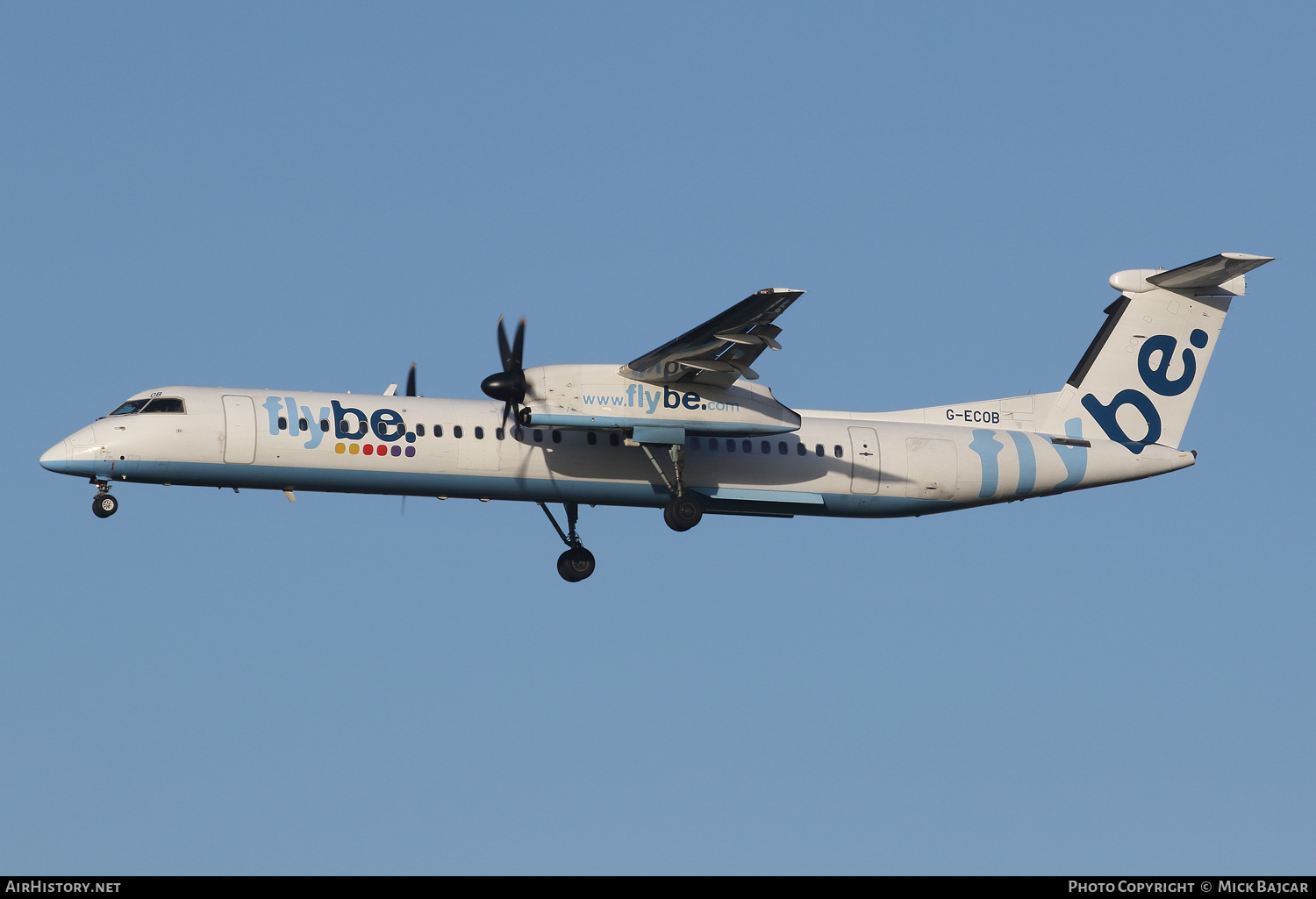 Aircraft Photo of G-ECOB | Bombardier DHC-8-402 Dash 8 | Flybe | AirHistory.net #369504