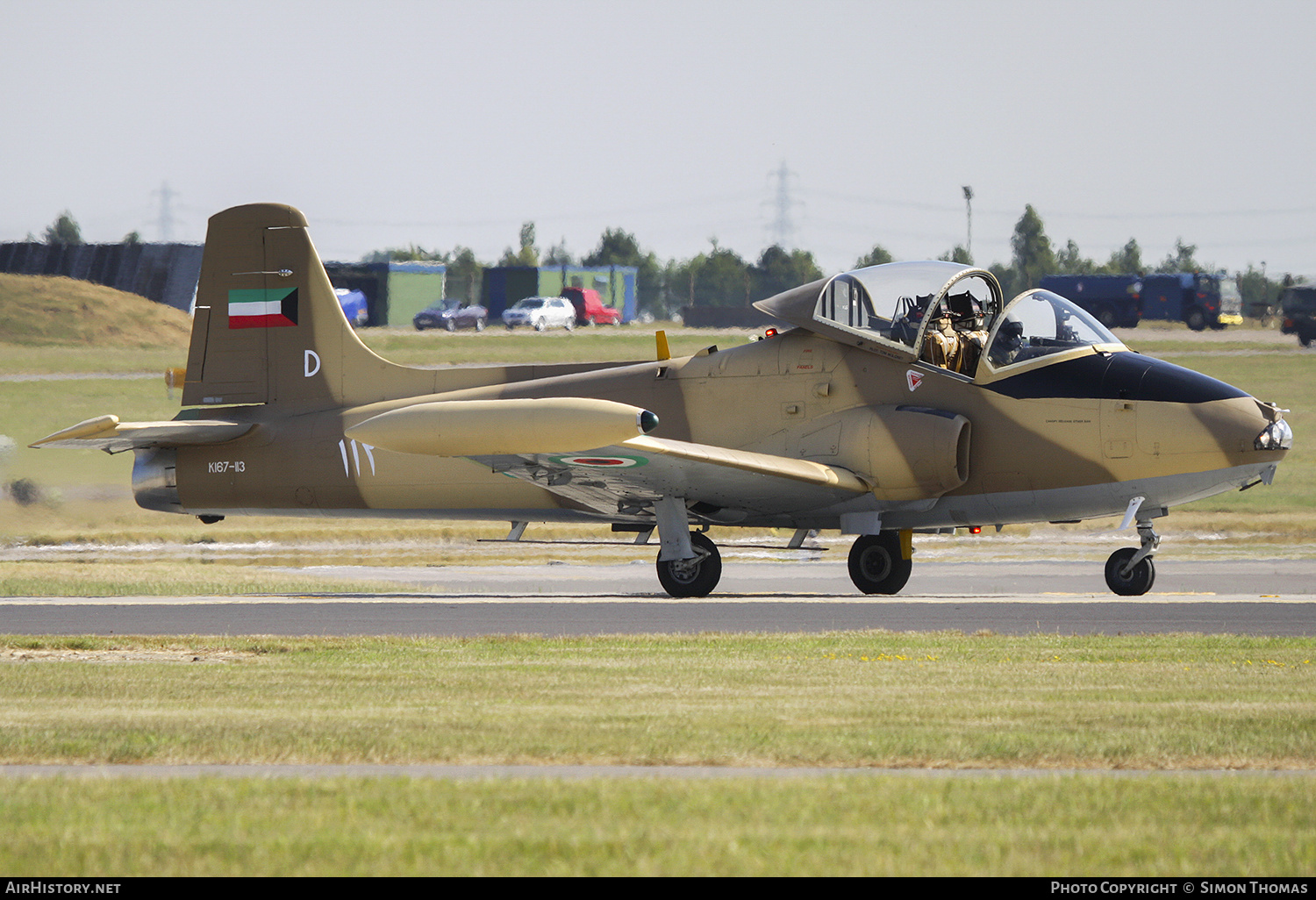 Aircraft Photo of G-CFBK | BAC 167 Strikemaster Mk80A | Kuwait - Air Force | AirHistory.net #369516