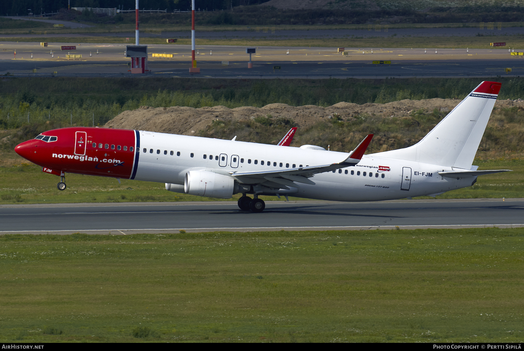 Aircraft Photo of EI-FJM | Boeing 737-8JP | Norwegian | AirHistory.net #369519