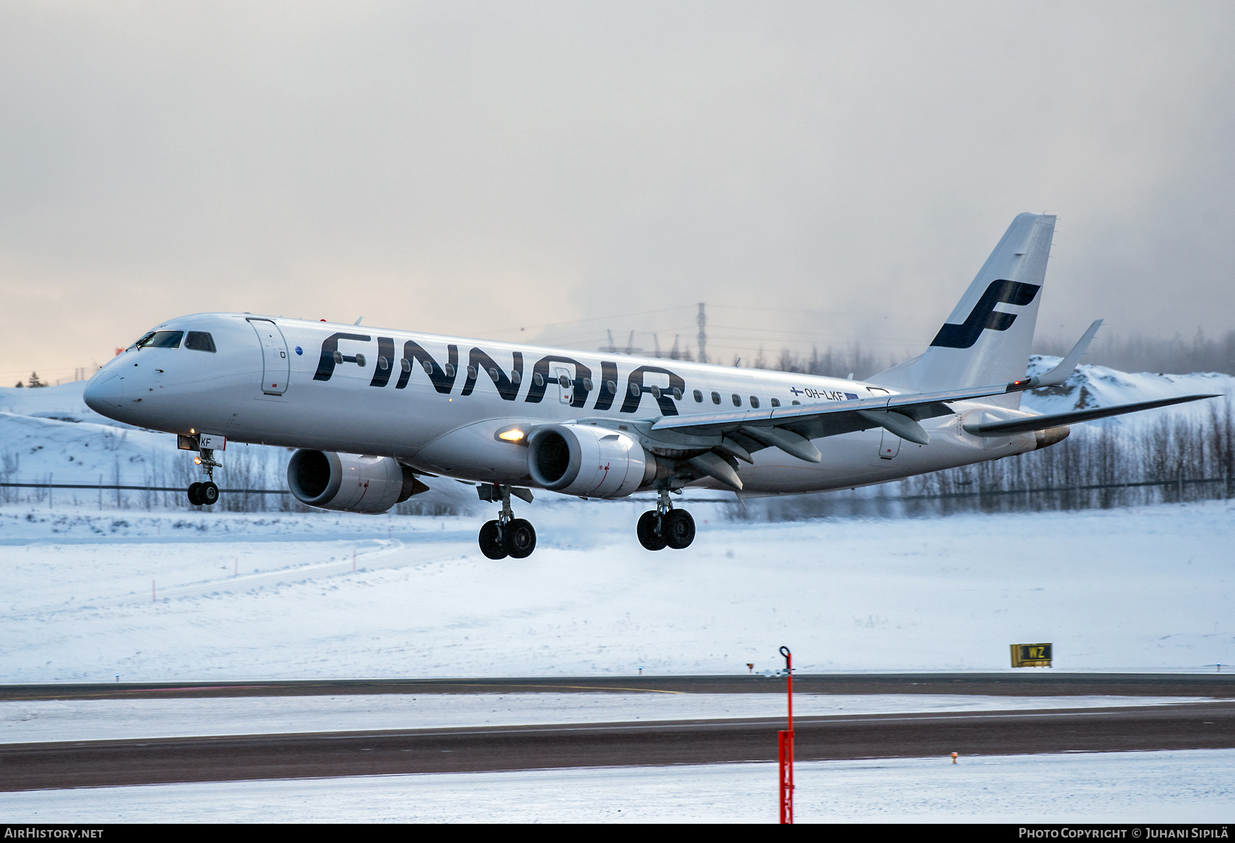 Aircraft Photo of OH-LKF | Embraer 190LR (ERJ-190-100LR) | Finnair | AirHistory.net #369520