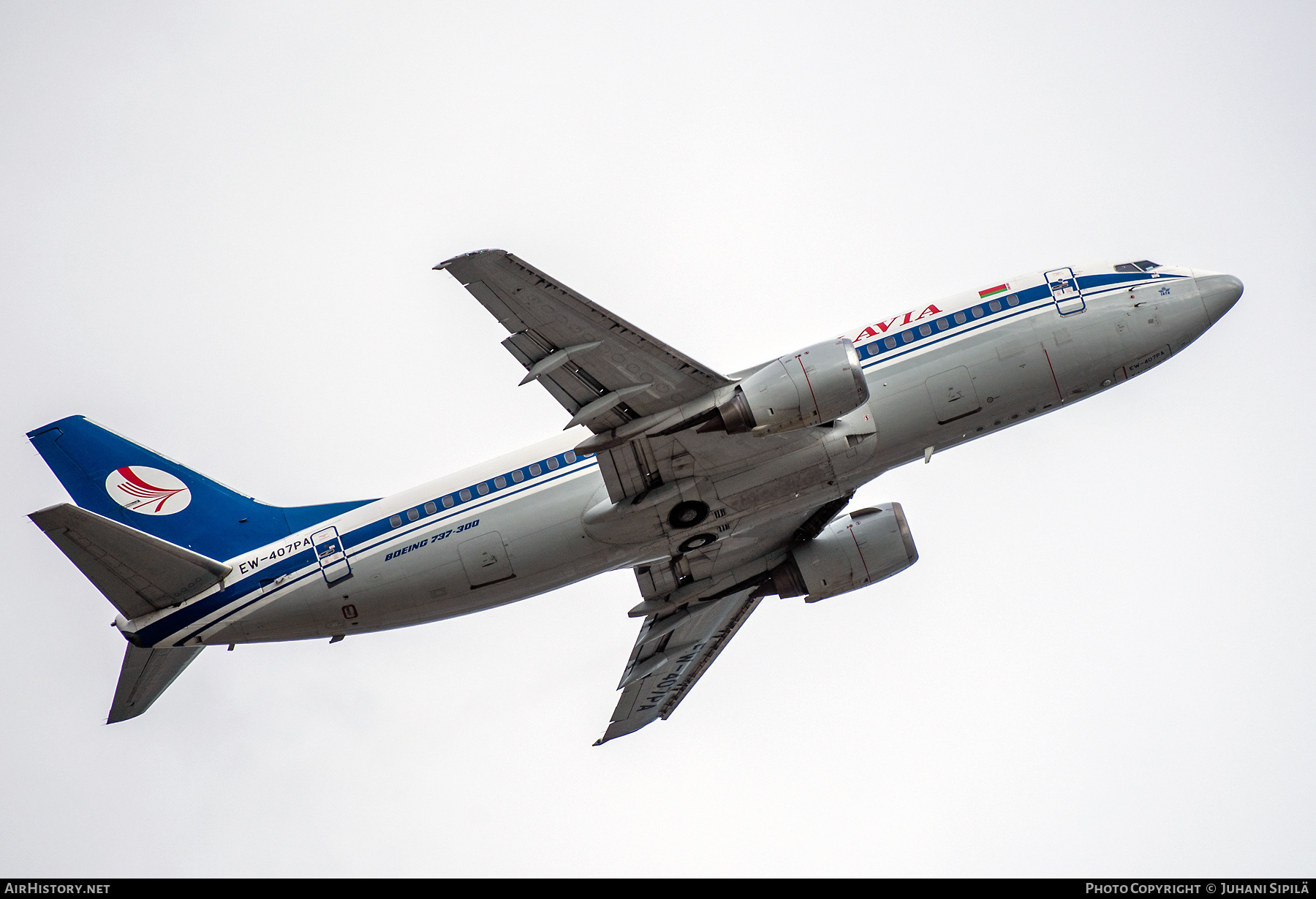 Aircraft Photo of EW-407PA | Boeing 737-36M | Belavia | AirHistory.net #369533