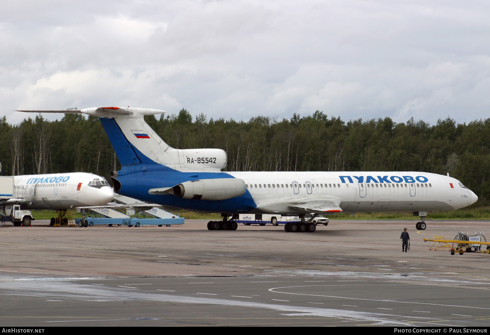 Aircraft Photo of RA-85542 | Tupolev Tu-154B-2 | Pulkovo Airlines | AirHistory.net #369554