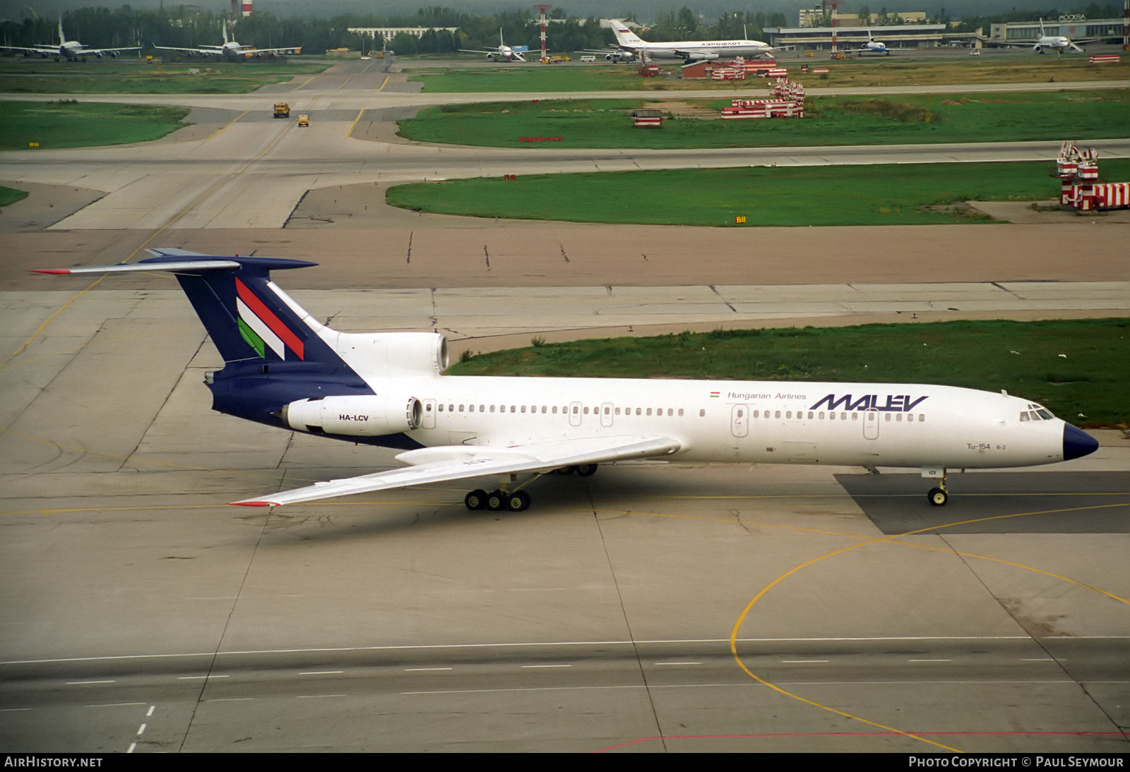 Aircraft Photo of HA-LCV | Tupolev Tu-154B-2 | Malév - Hungarian Airlines | AirHistory.net #369559