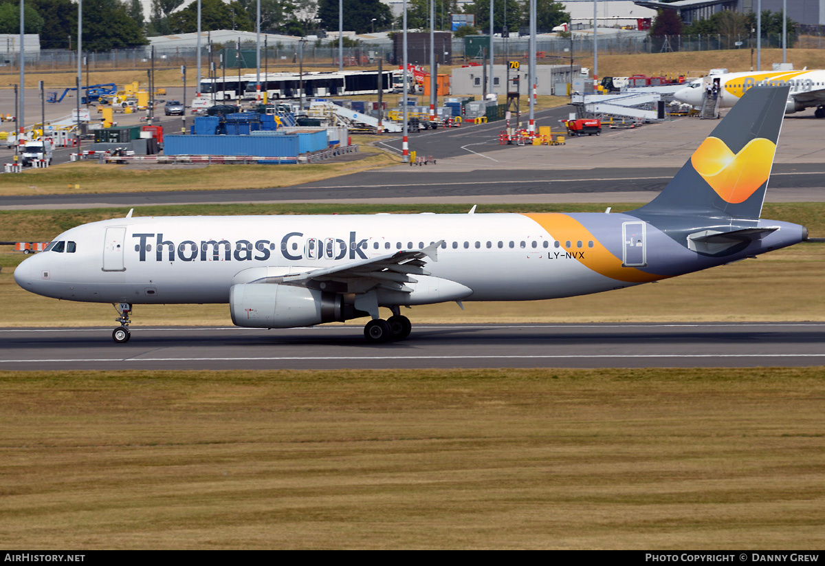 Aircraft Photo of LY-NVX | Airbus A320-232 | Thomas Cook Airlines | AirHistory.net #369574