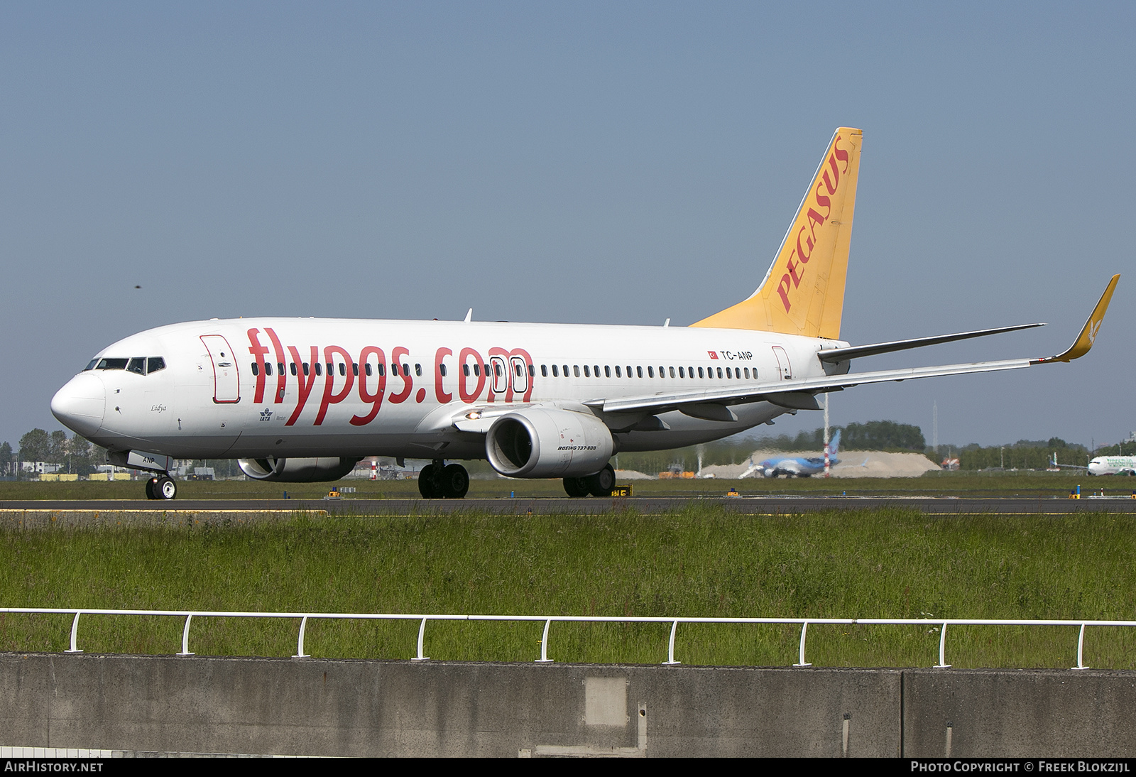Aircraft Photo of TC-ANP | Boeing 737-82R | Pegasus Airlines | AirHistory.net #369579
