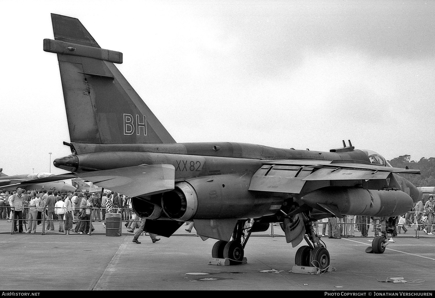 Aircraft Photo of XX824 | Sepecat Jaguar GR1 | UK - Air Force | AirHistory.net #369616