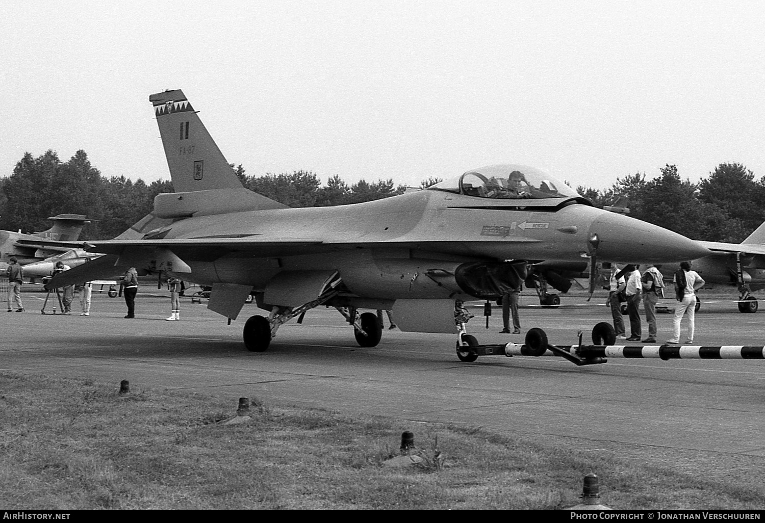 Aircraft Photo of FA87 | General Dynamics F-16A Fighting Falcon | Belgium - Air Force | AirHistory.net #369629