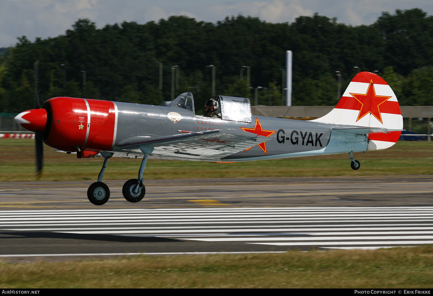 Aircraft Photo of G-GYAK | Yakovlev Yak-50 | Soviet Union - Air Force | AirHistory.net #369650