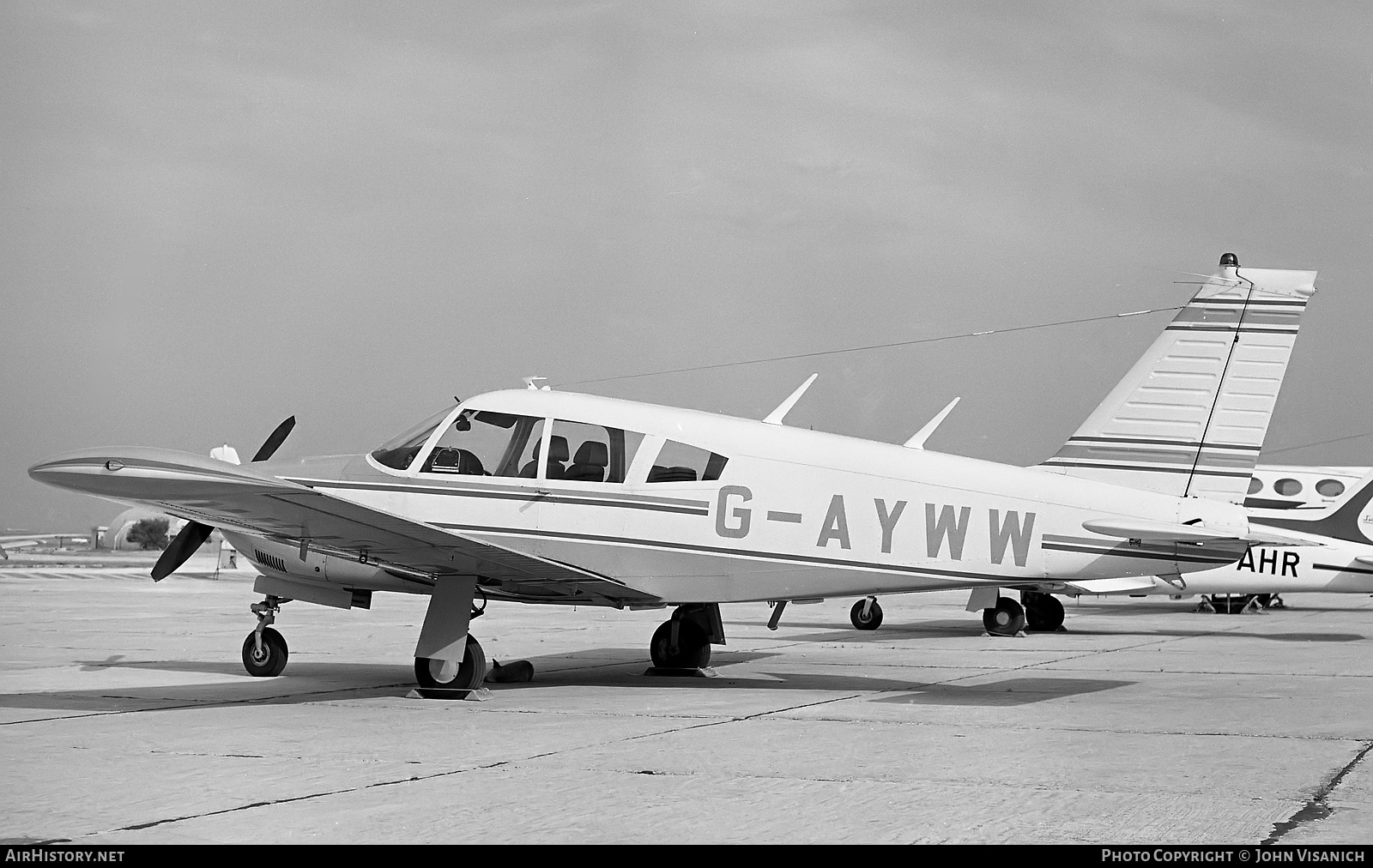 Aircraft Photo of G-AYWW | Piper PA-28R-200 Cherokee Arrow B | AirHistory.net #369657