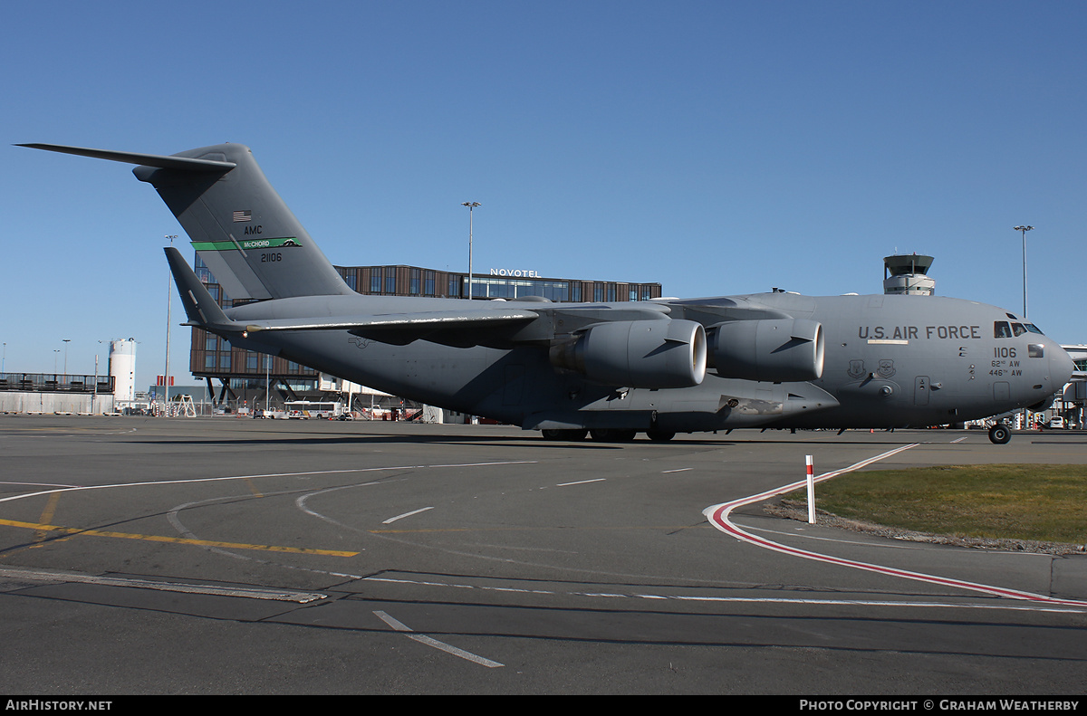 Aircraft Photo of 02-1106 | Boeing C-17A Globemaster III | USA - Air Force | AirHistory.net #369679