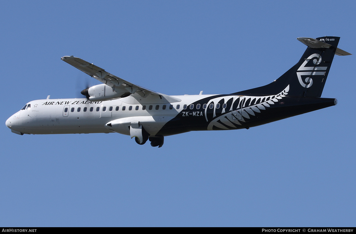 Aircraft Photo of ZK-MZA | ATR ATR-72-600 (ATR-72-212A) | Air New Zealand | AirHistory.net #369683
