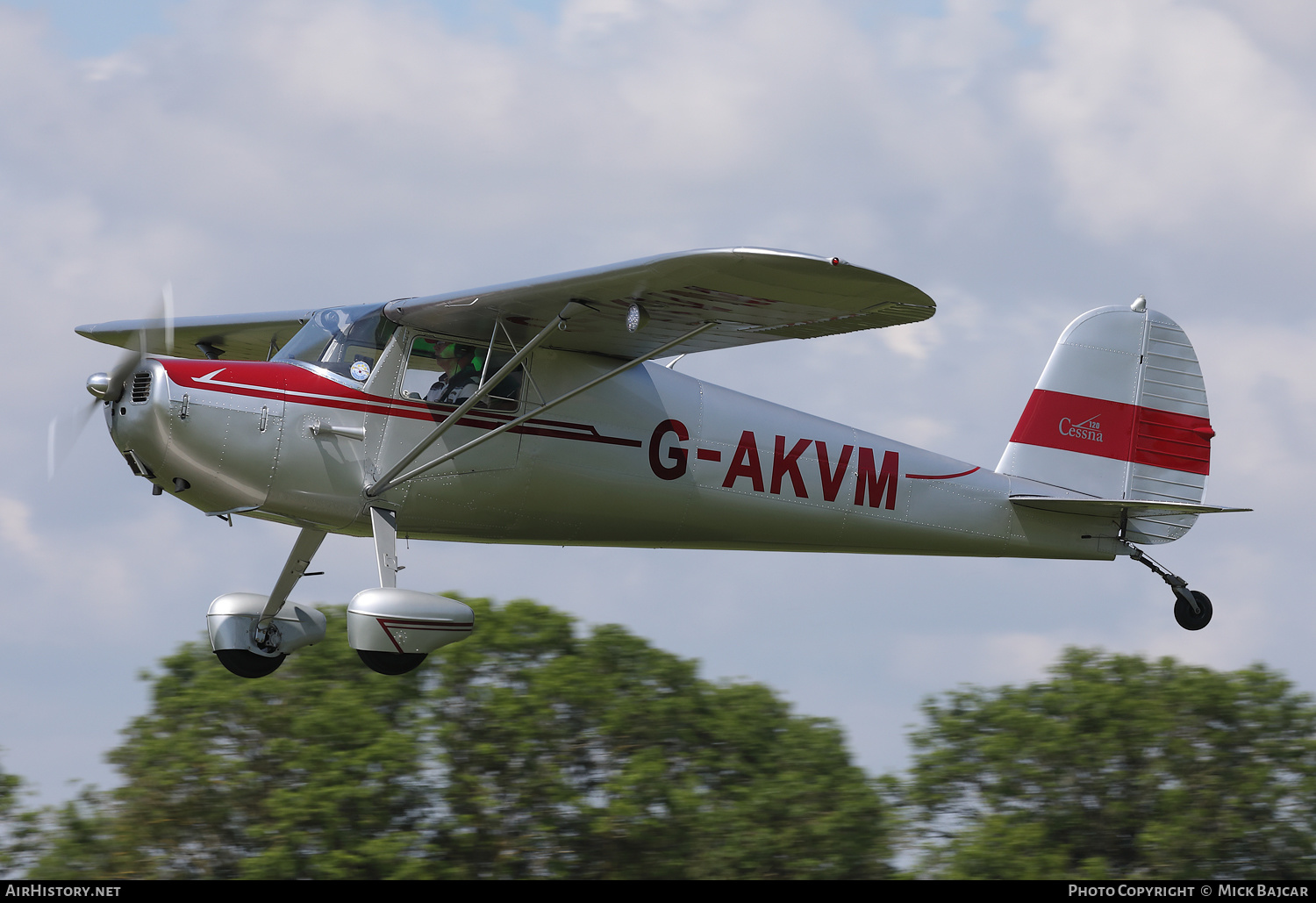 Aircraft Photo of G-AKVM | Cessna 120 | AirHistory.net #369686