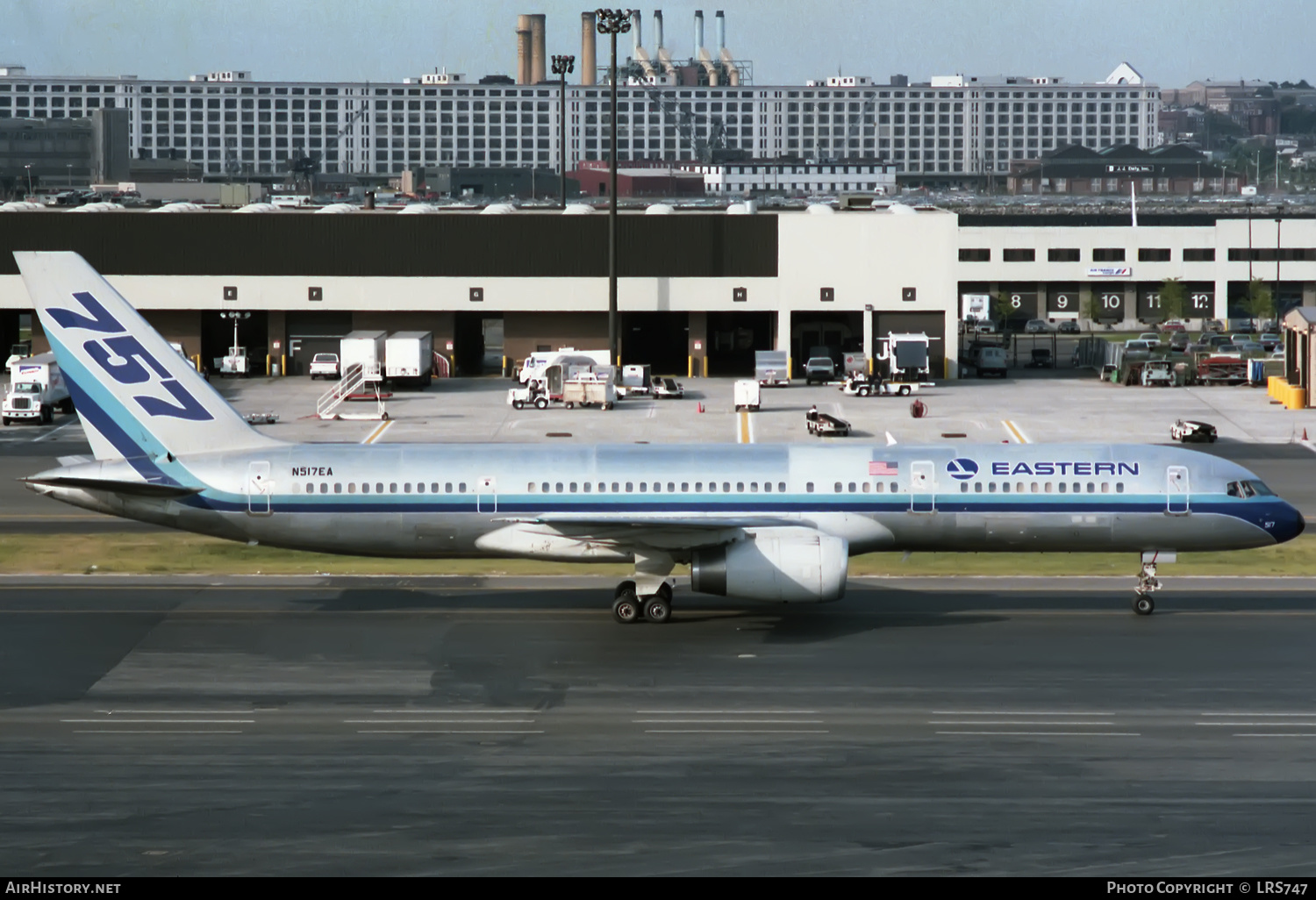 Aircraft Photo of N517EA | Boeing 757-225 | Eastern Air Lines | AirHistory.net #369702