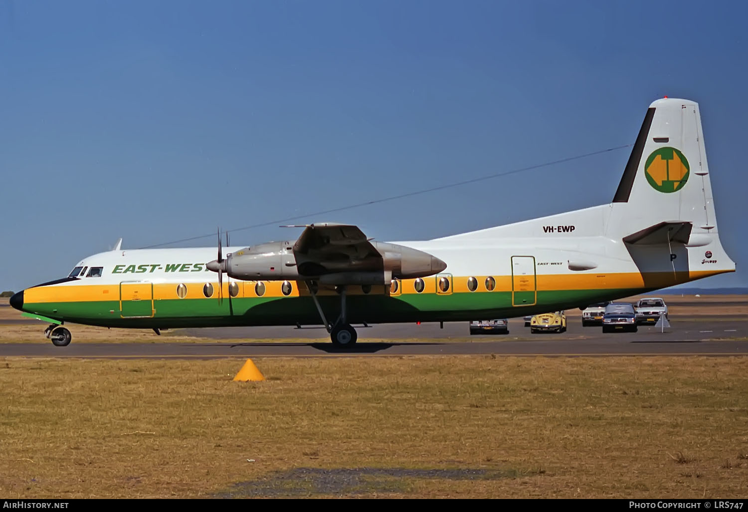 Aircraft Photo of VH-EWP | Fokker F27-500F Friendship | East-West Airlines | AirHistory.net #369739