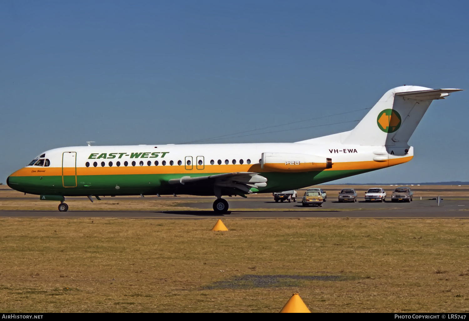 Aircraft Photo of VH-EWA | Fokker F28-4000 Fellowship | East-West Airlines | AirHistory.net #369741