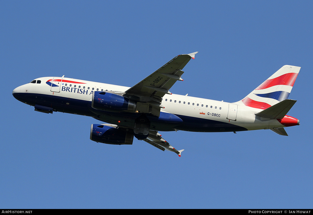Aircraft Photo of G-DBCC | Airbus A319-131 | British Airways | AirHistory.net #369743