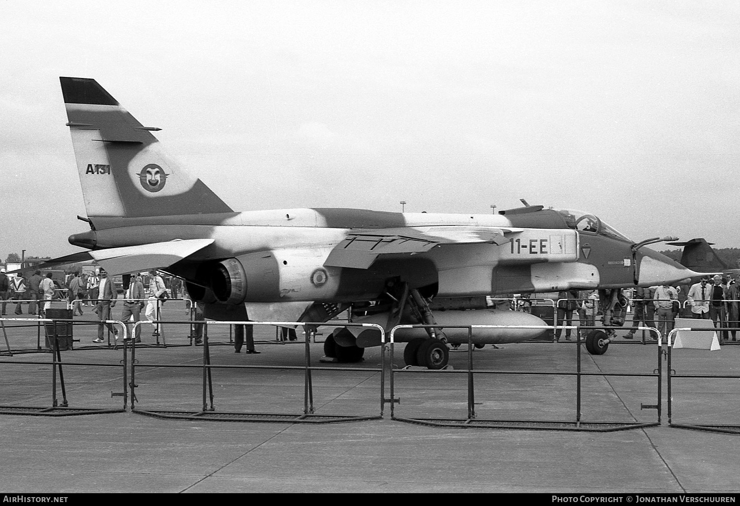 Aircraft Photo of A131 | Sepecat Jaguar A | France - Air Force | AirHistory.net #369757