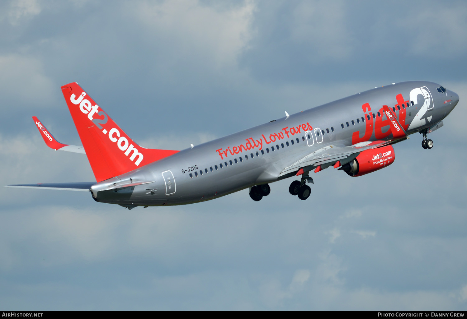 Aircraft Photo of G-JZHS | Boeing 737-800 | Jet2 | AirHistory.net #369762