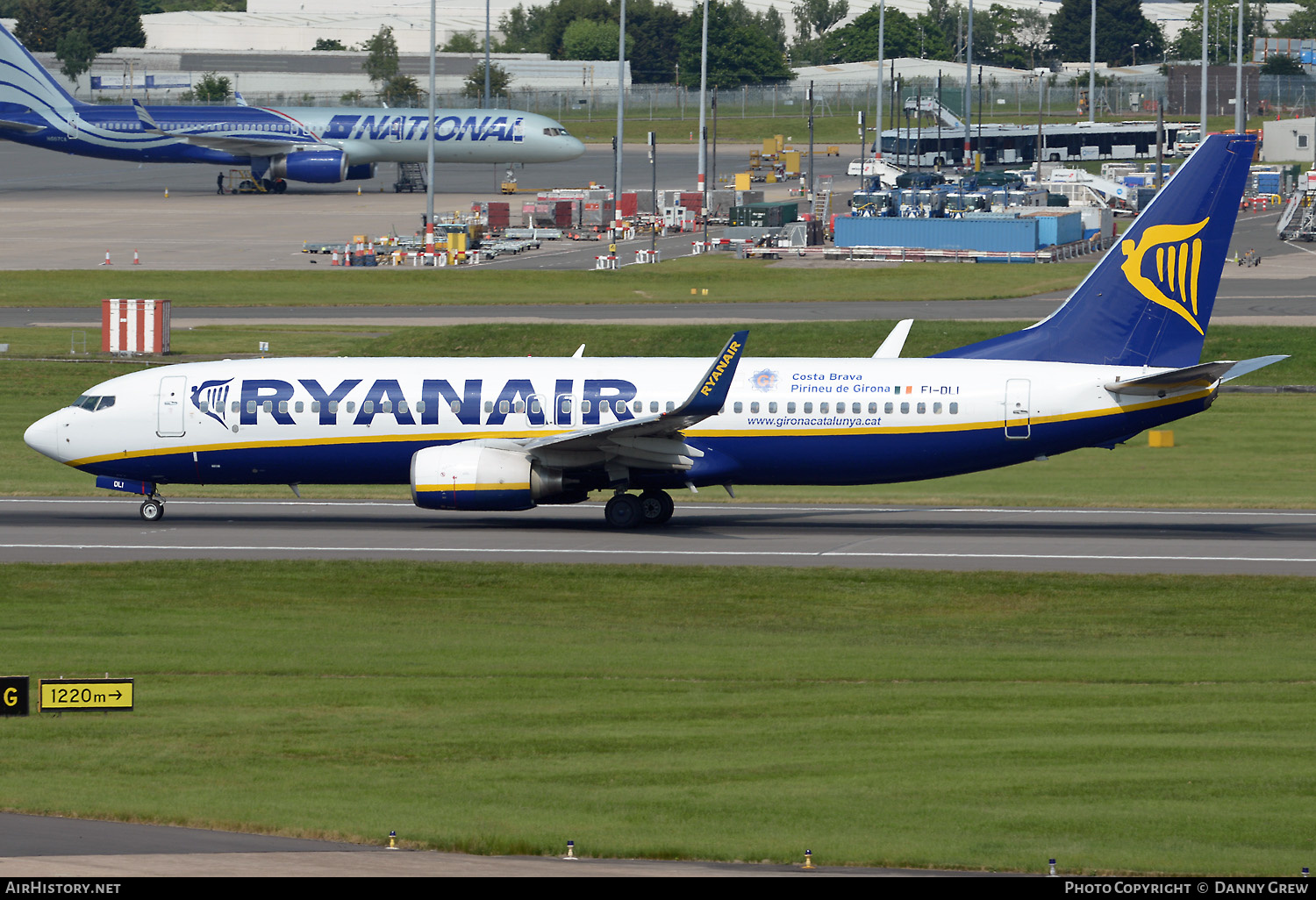 Aircraft Photo of EI-DLI | Boeing 737-8AS | Ryanair | AirHistory.net #369773