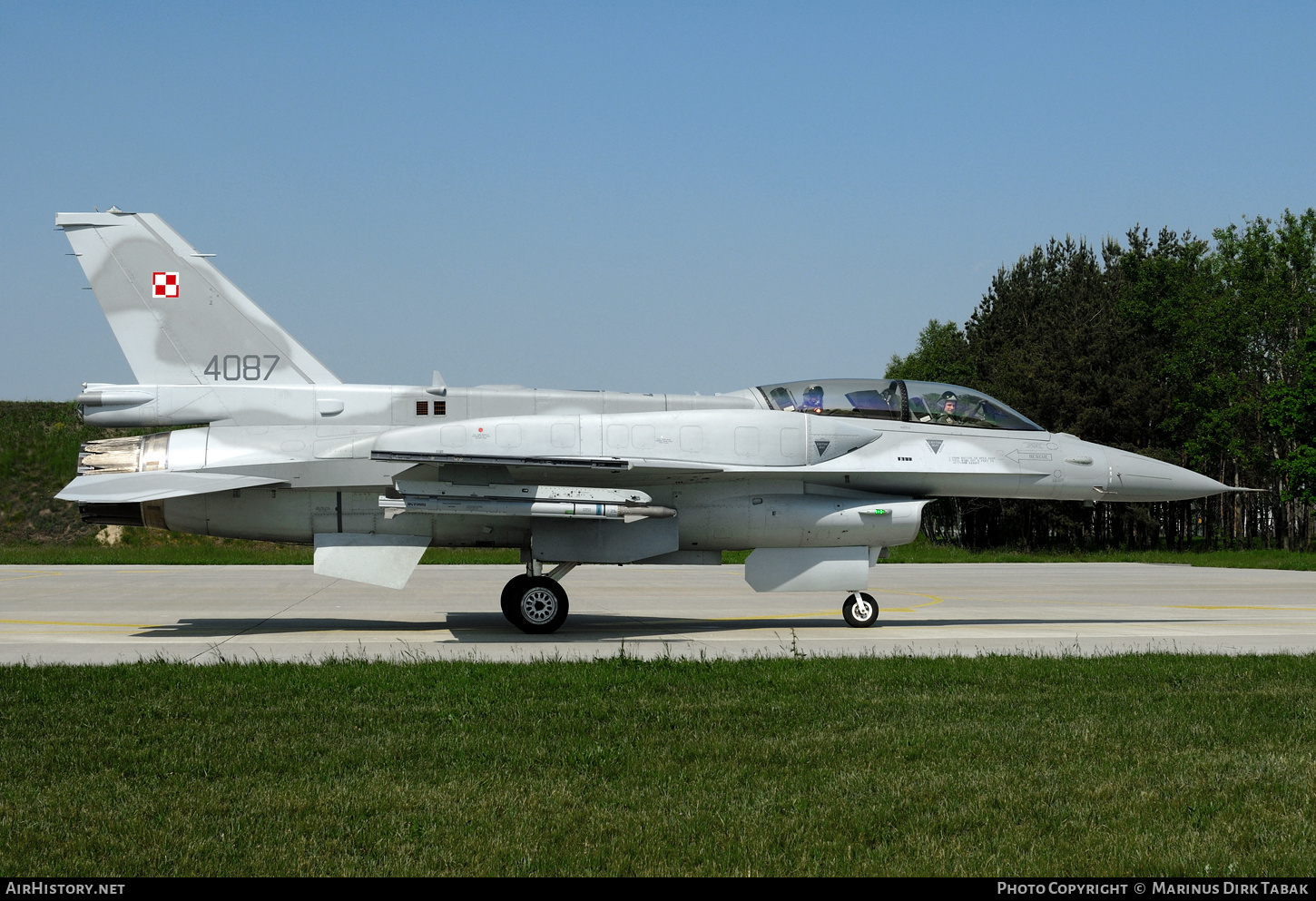 Aircraft Photo of 4087 | Lockheed Martin F-16DJ Fighting Falcon | Poland - Air Force | AirHistory.net #369782