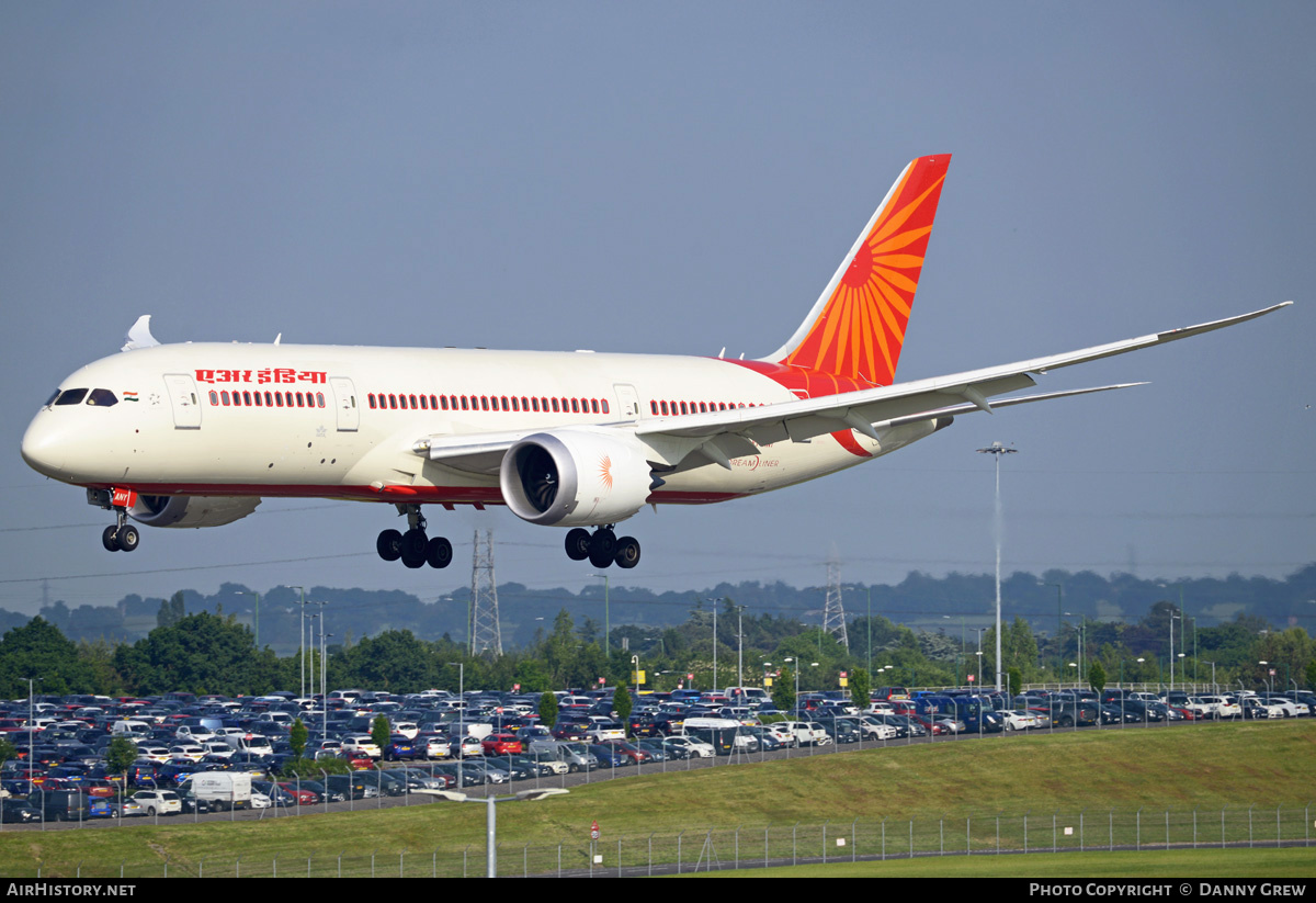 Aircraft Photo of VT-ANY | Boeing 787-8 Dreamliner | Air India | AirHistory.net #369786