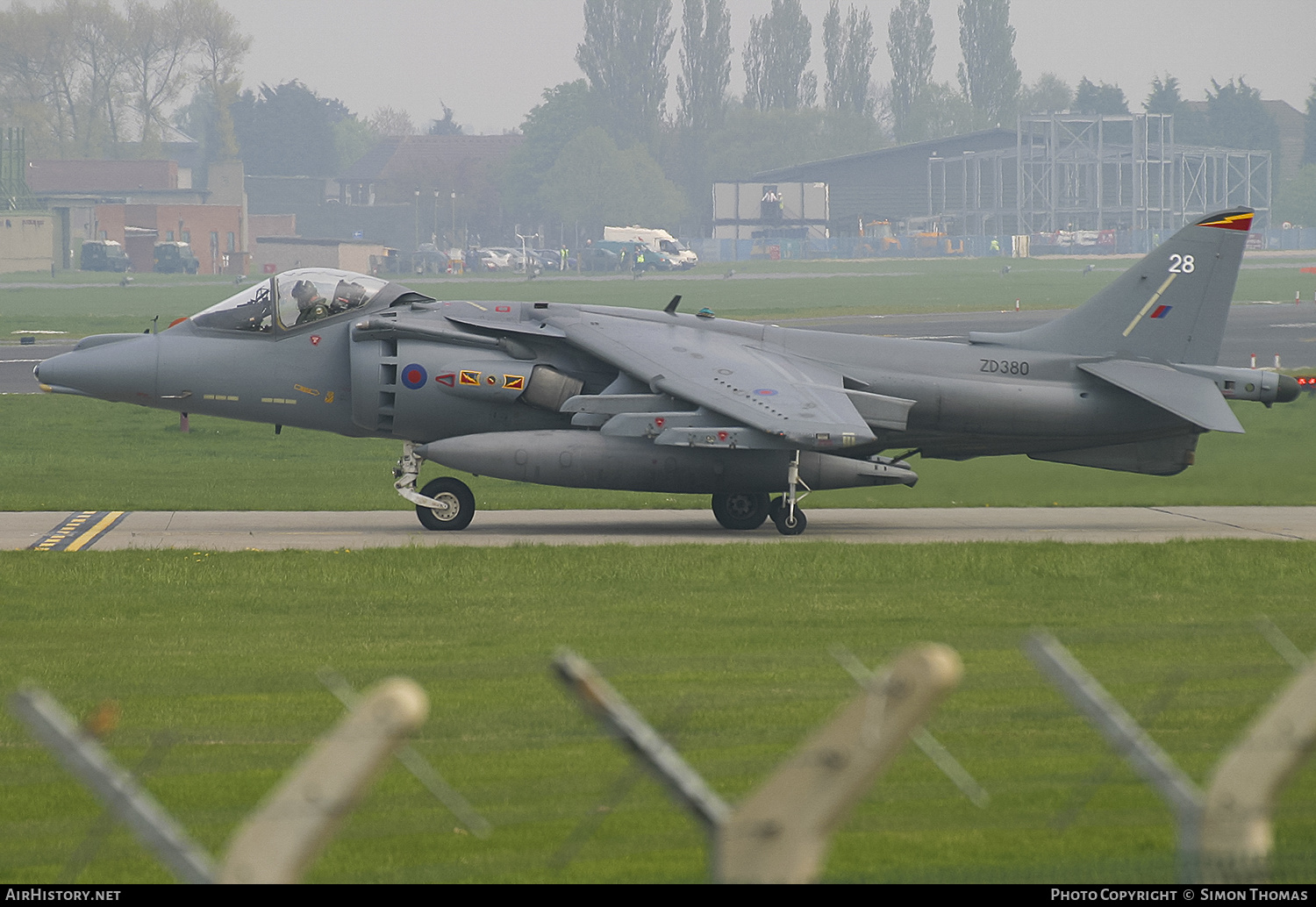 Aircraft Photo of ZD380 | British Aerospace Harrier GR7 | UK - Air Force | AirHistory.net #369788