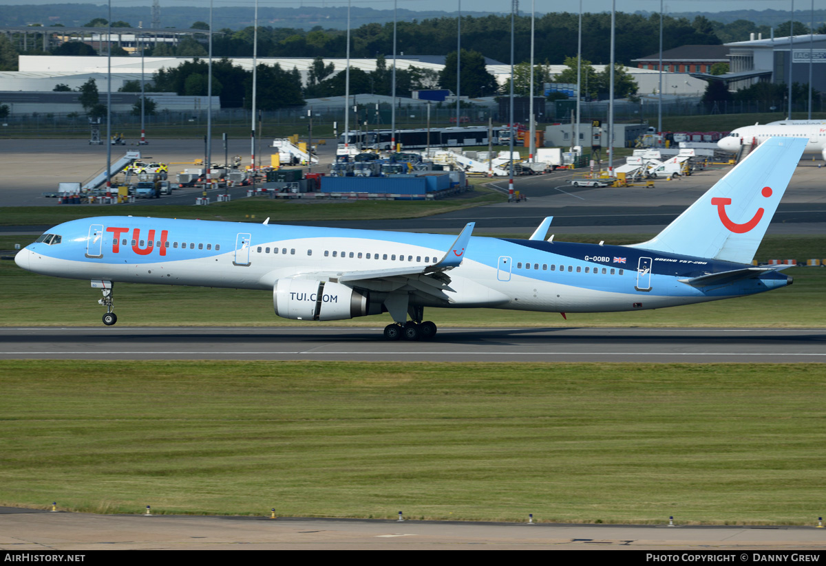 Aircraft Photo of G-OOBD | Boeing 757-28A | TUI | AirHistory.net #369792