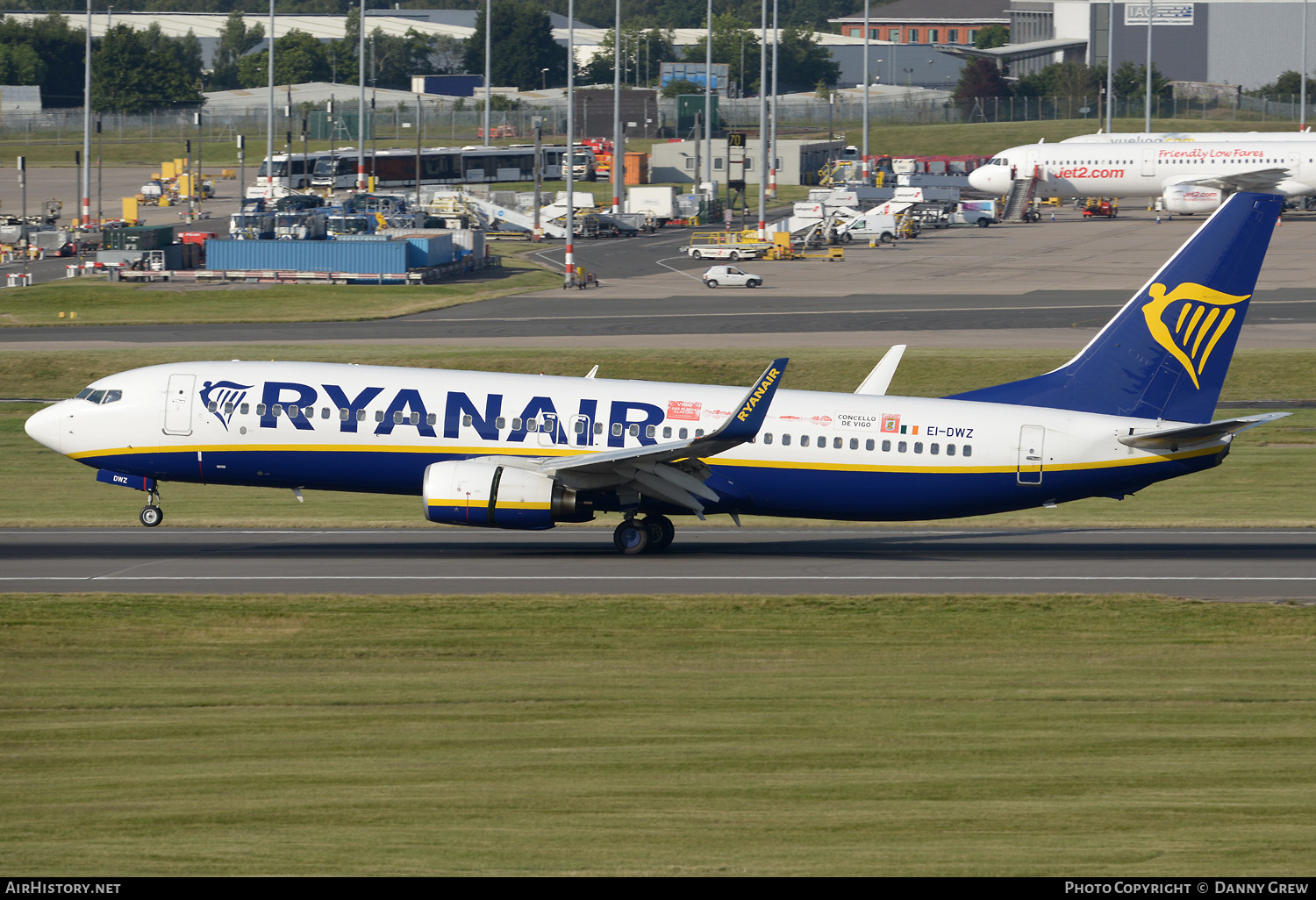 Aircraft Photo of EI-DWZ | Boeing 737-8AS | Ryanair | AirHistory.net #369794