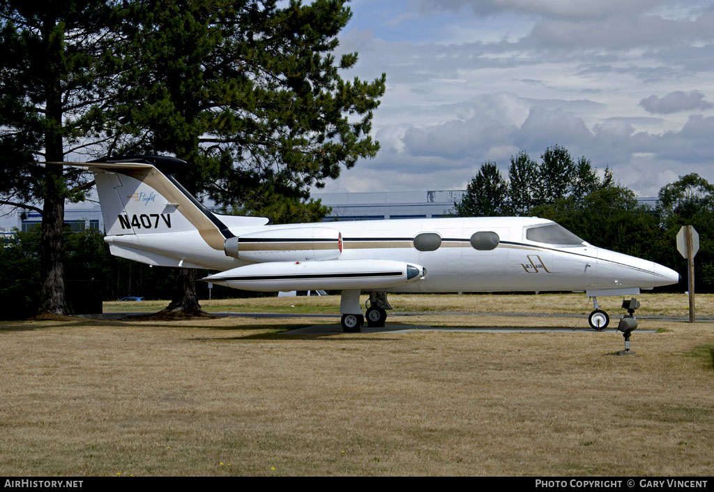 Aircraft Photo of N407V | Lear Jet 23 | JetAir | AirHistory.net #369802